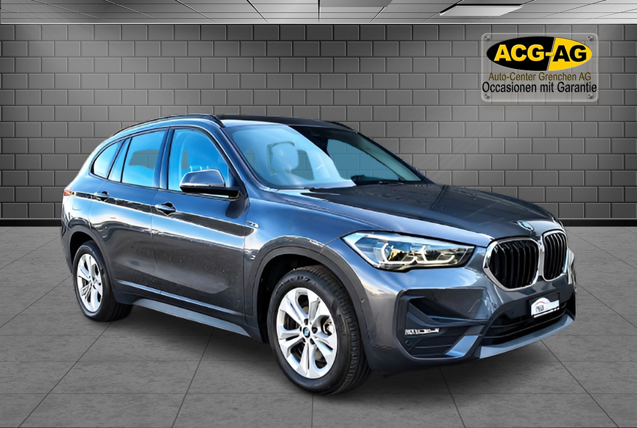 BMW X1 xDrive 25e Steptronic ** Teil-Leder ** Navi mit RF-kamera ** H.Up Display ** Sitzheizung **-image-0