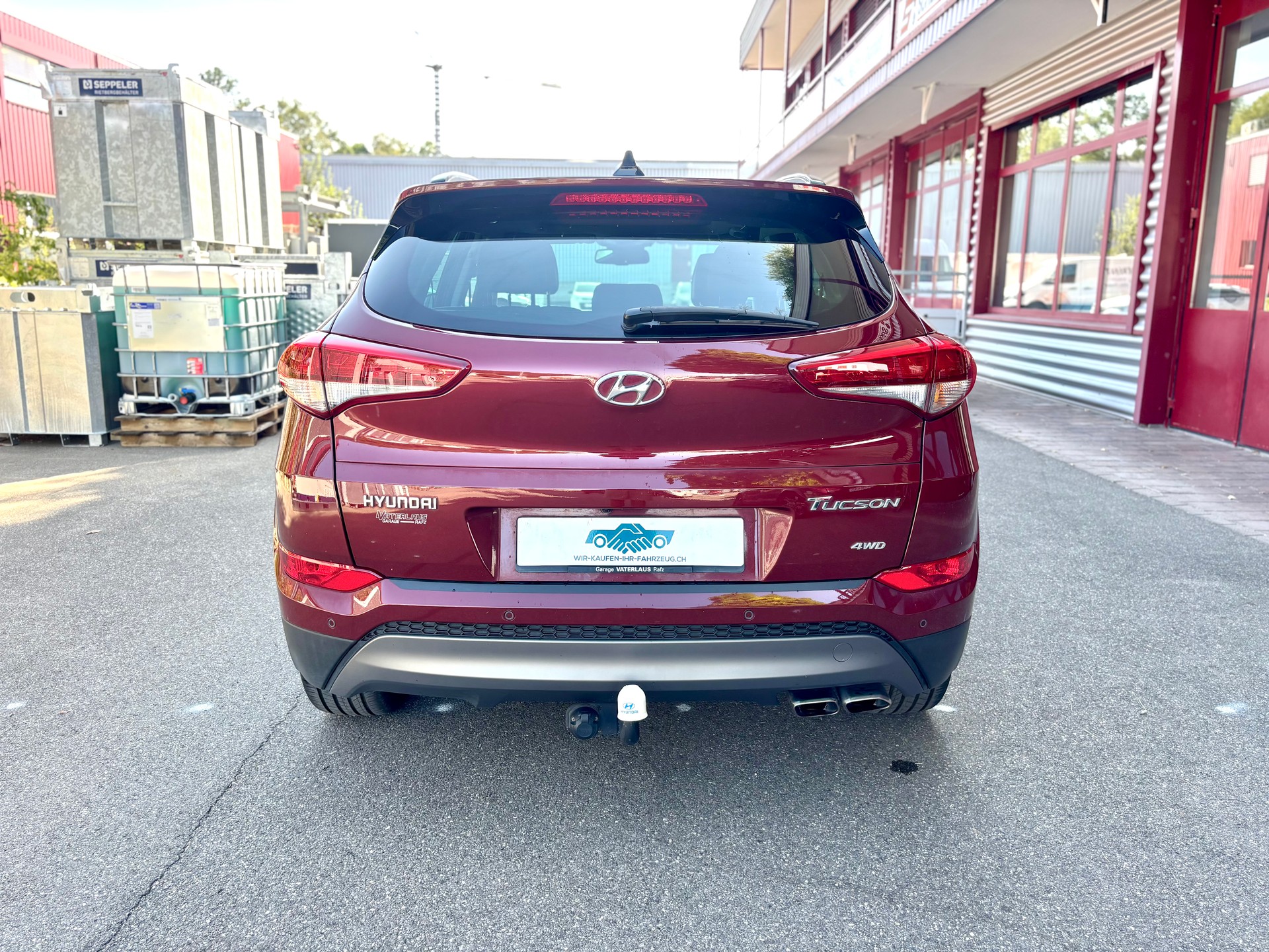 HYUNDAI Tucson 2.0 CRDI Vertex 4WD Automatic - Anhängerkupplung-image-3