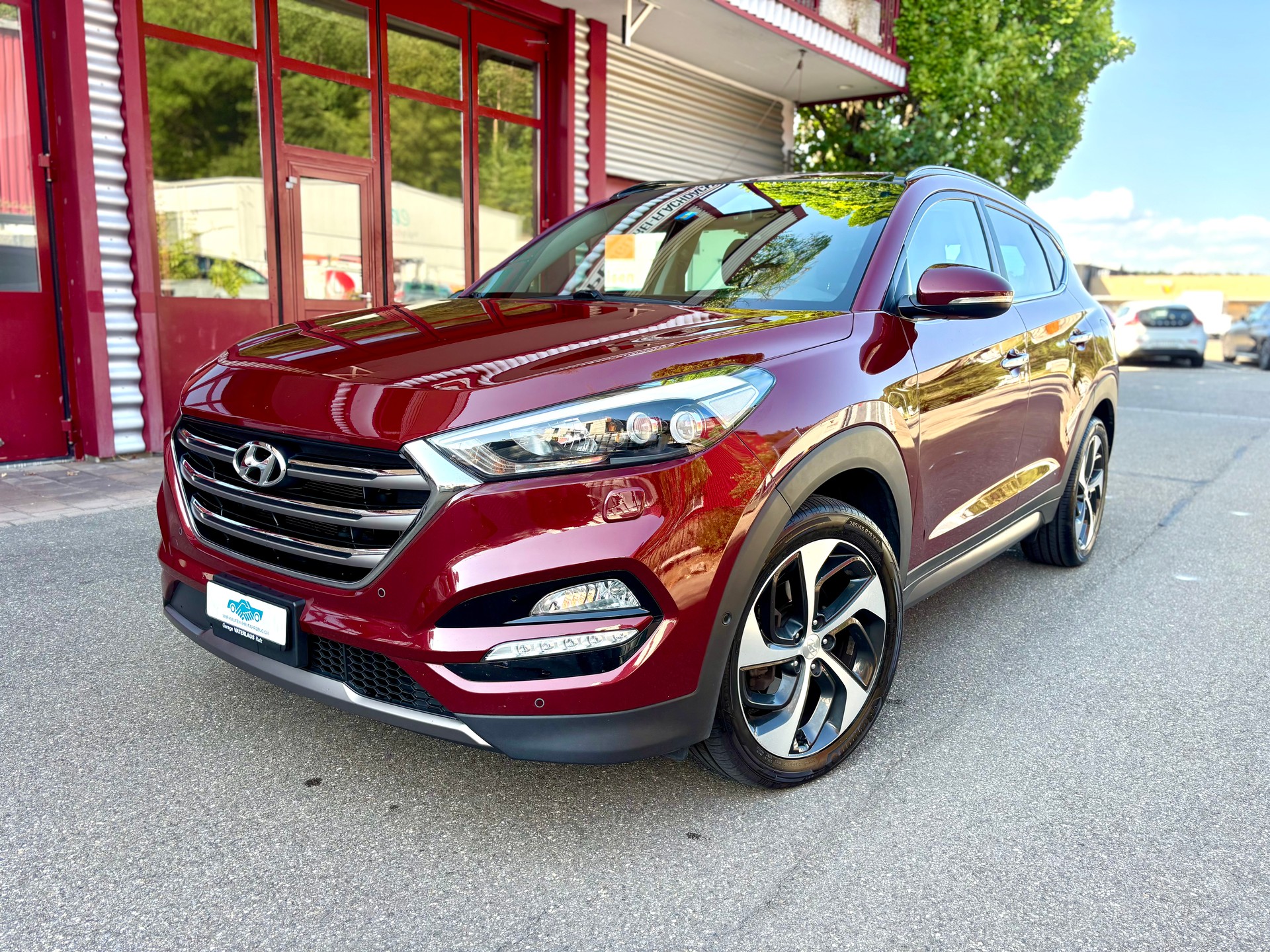 HYUNDAI Tucson 2.0 CRDI Vertex 4WD Automatic - Anhängerkupplung-image-0