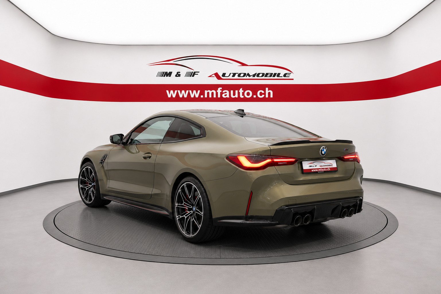 BMW M4 Competition xDrive Coupé Schalensitze SONDERLACKIERUNG-image-3
