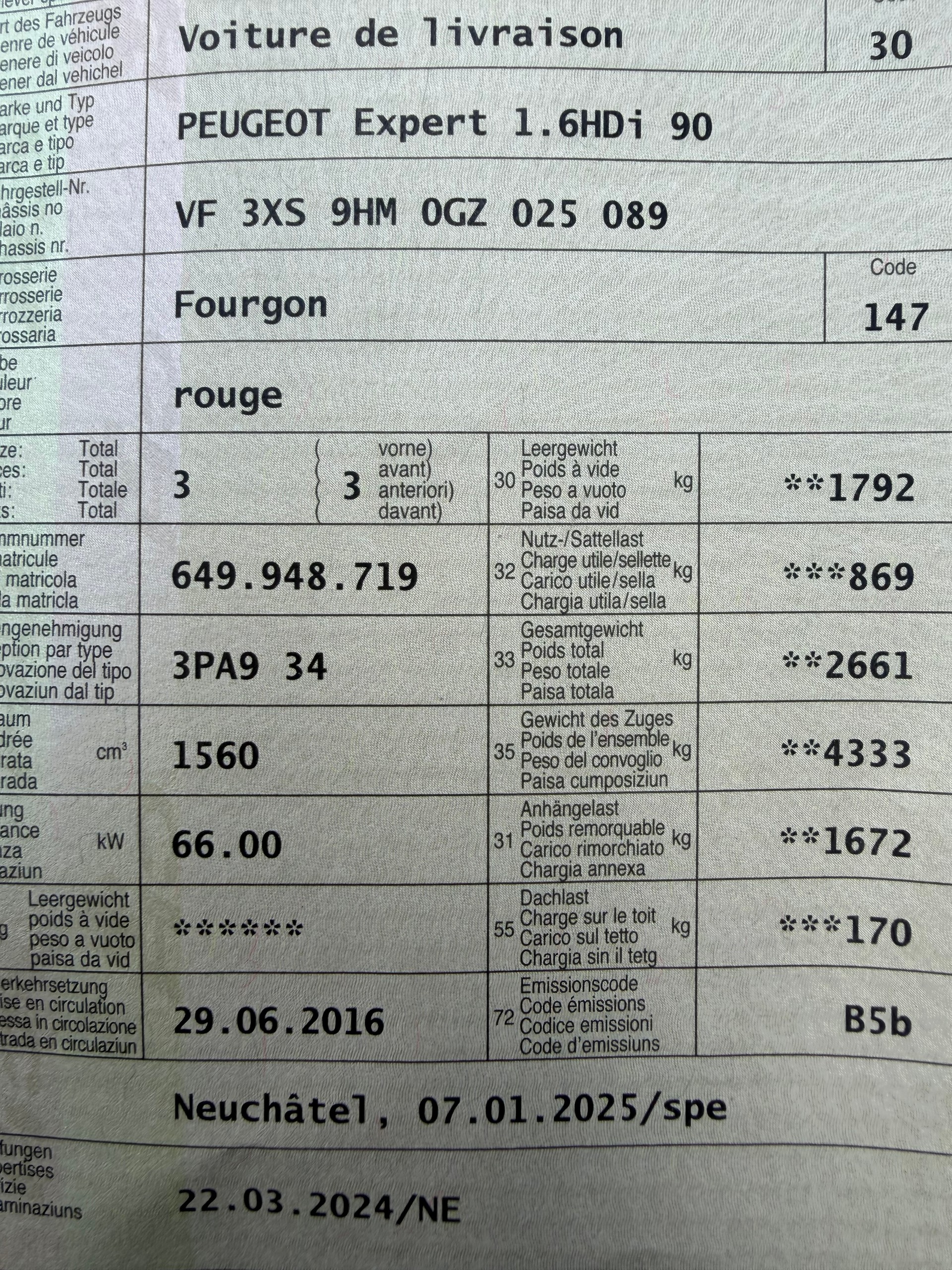 PEUGEOT Expert 1.6 HDi 227 L1H1-image-2