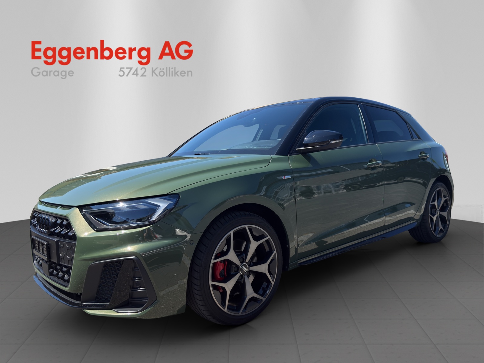 AUDI A1 Sportback 40 TFSI S Line S-tronic, distriktgrün met.-image-0