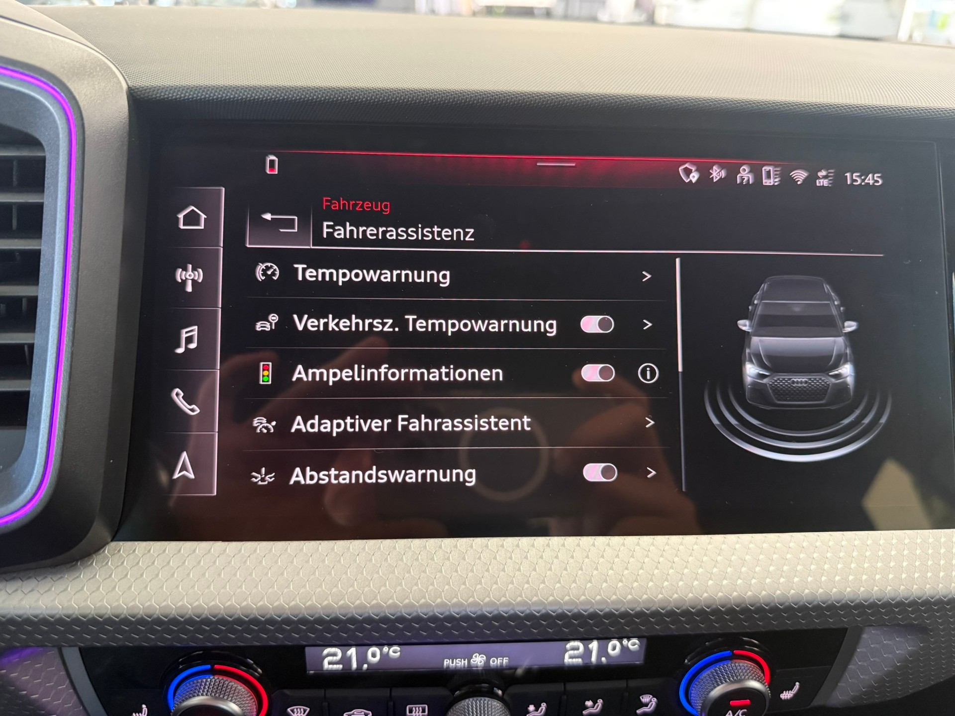 AUDI A1 Sportback 40 TFSI S Line S-tronic, distriktgrün met.-image-21
