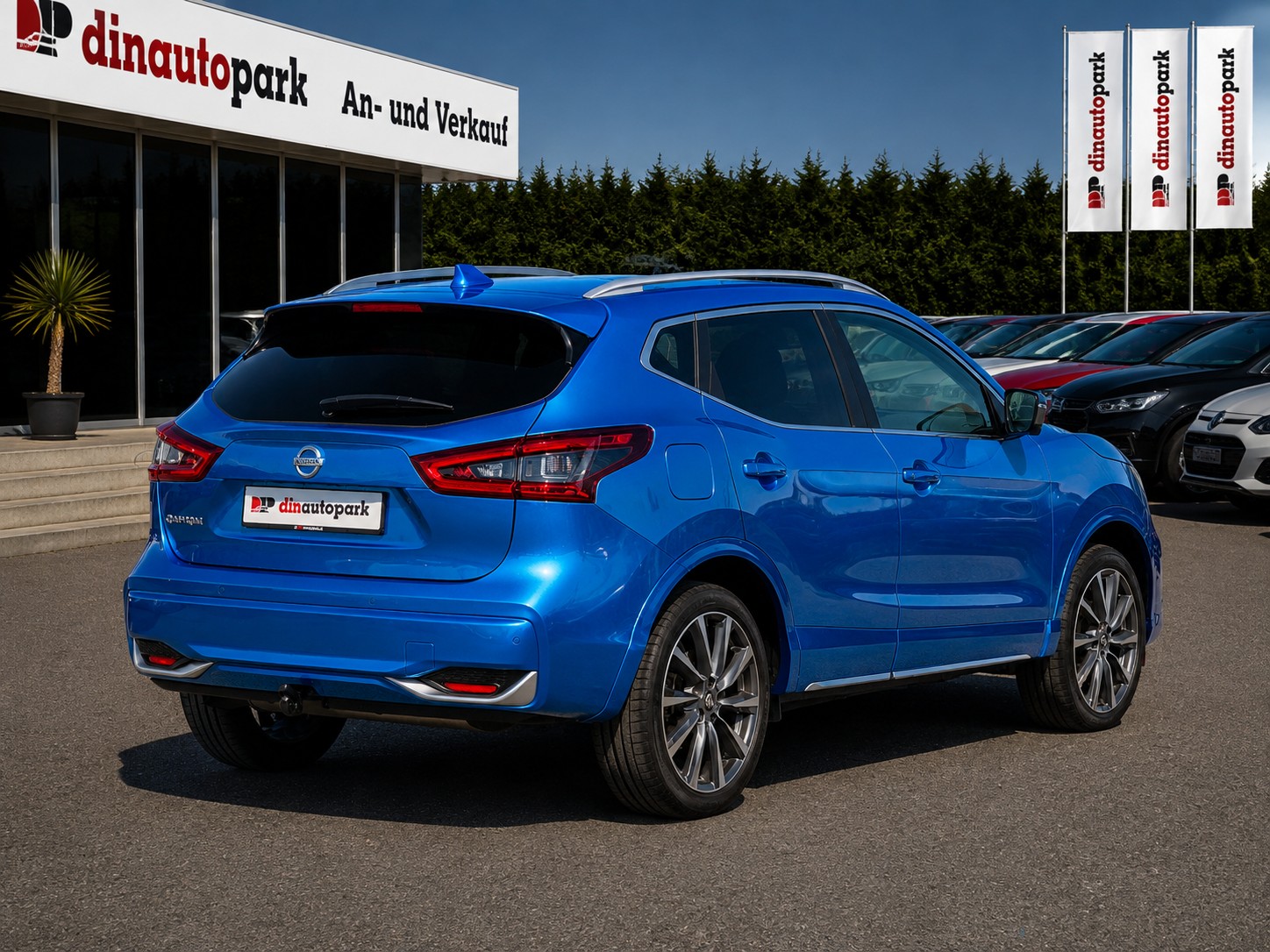 NISSAN Qashqai 1.3 DIG-T MHEV Visia * Vollausstattung * Anhängerkupplung * Panoramadach *-image-4