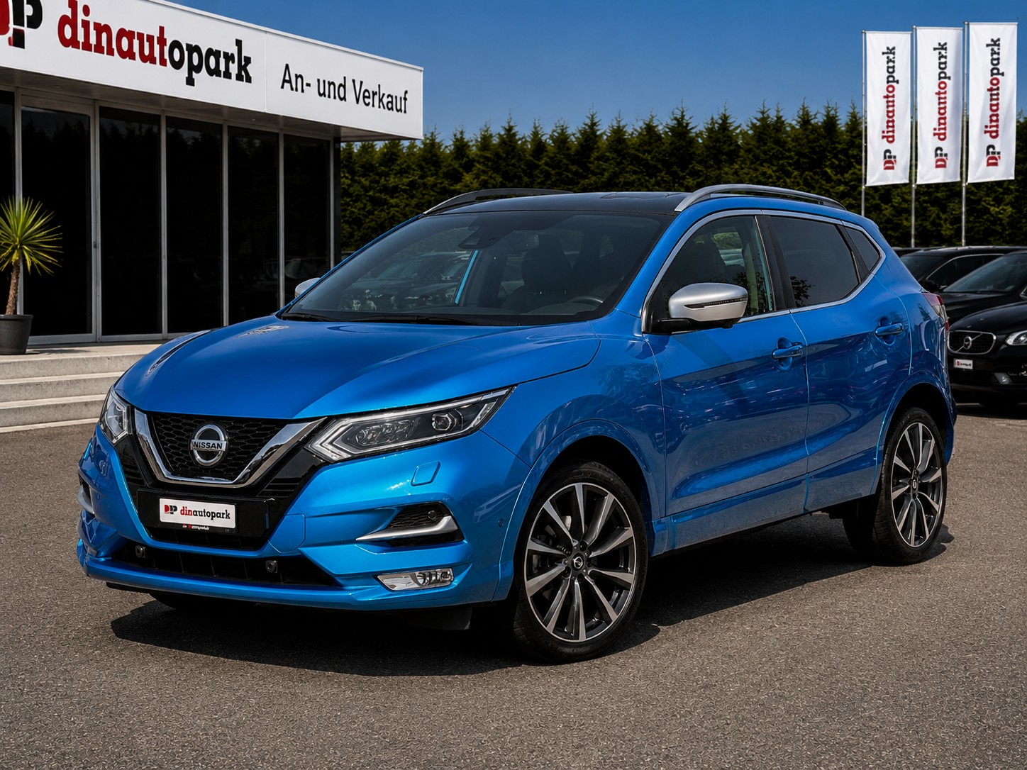 NISSAN Qashqai 1.3 DIG-T MHEV Visia * Vollausstattung * Anhängerkupplung * Panoramadach *