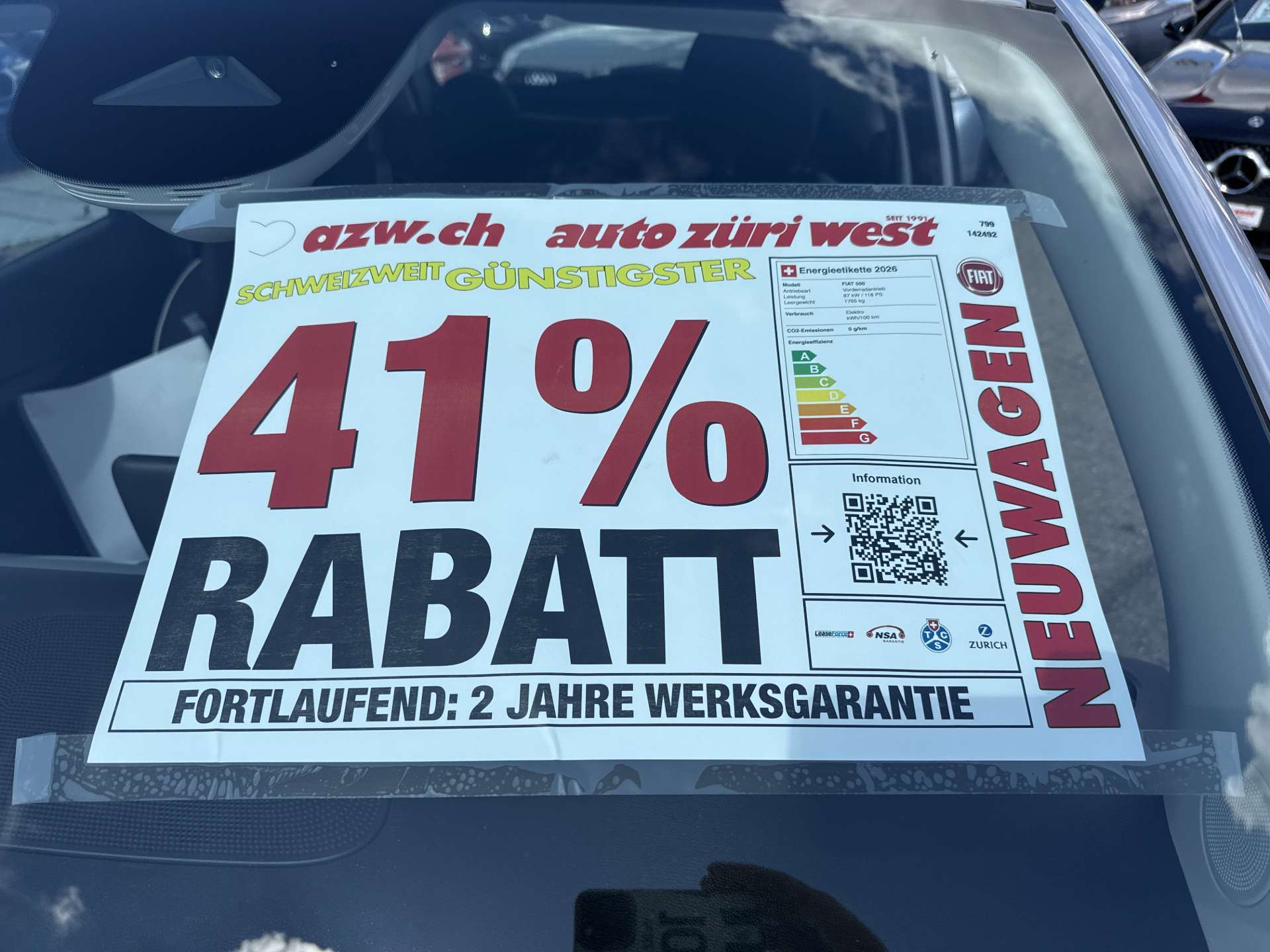 FIAT 500 electric 42kWh Automat-image-3