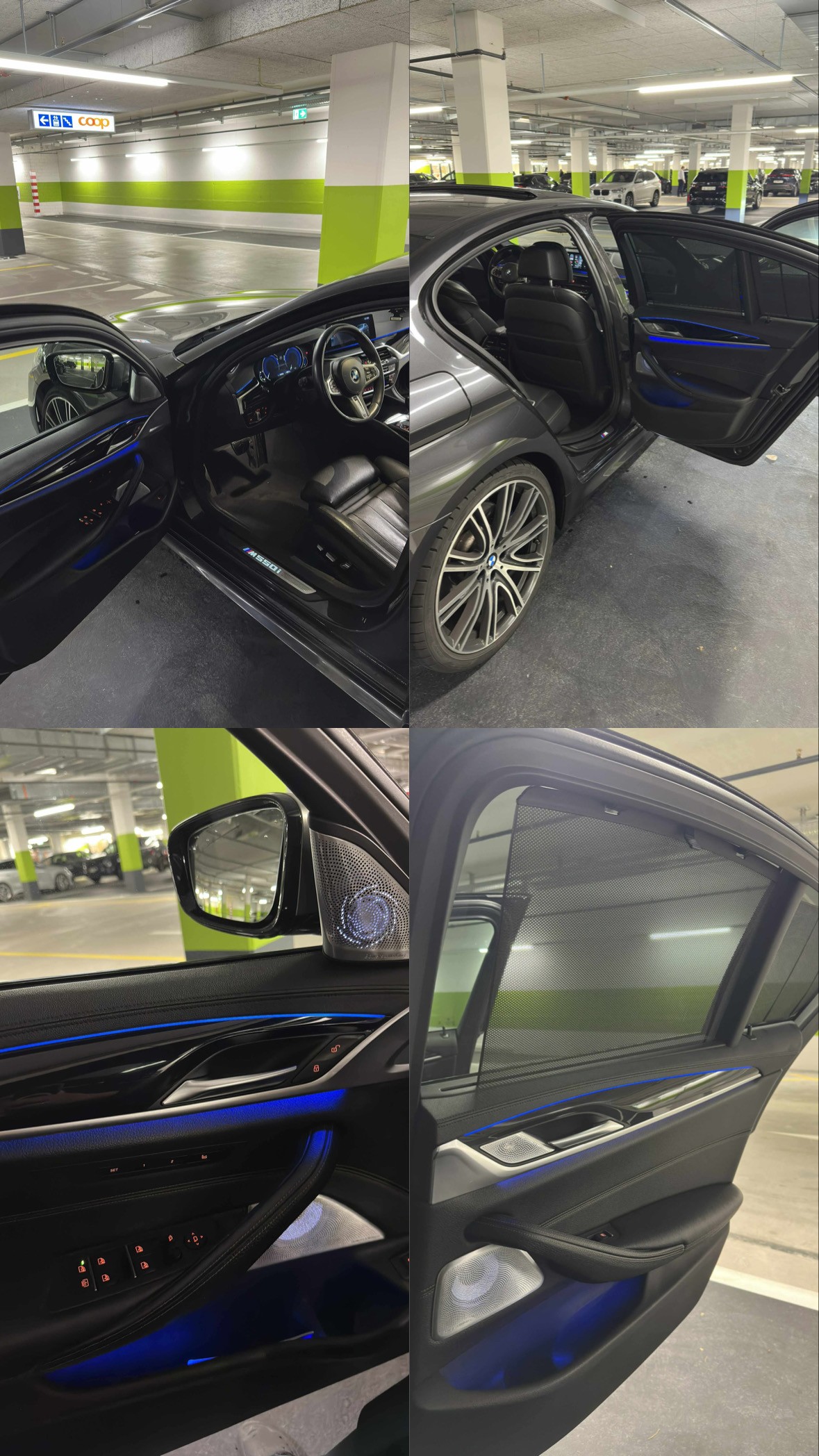 BMW M550i xDrive G30 | B&W | HUD | Massage | REMUS | Sophisto-Grau | Top Spec-image-4