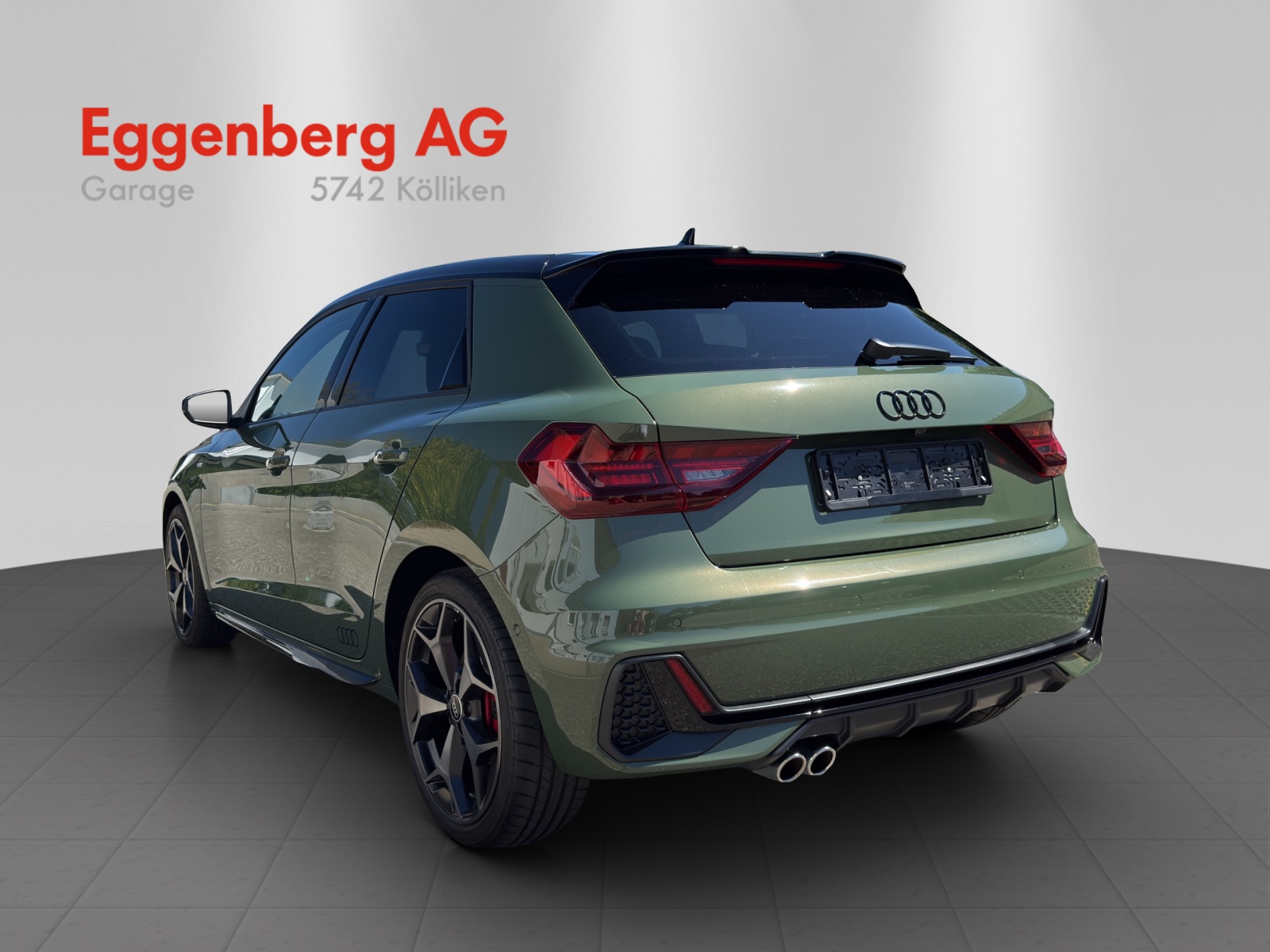 AUDI A1 Sportback 40 TFSI S Line S-tronic, districtgrün met.-image-2
