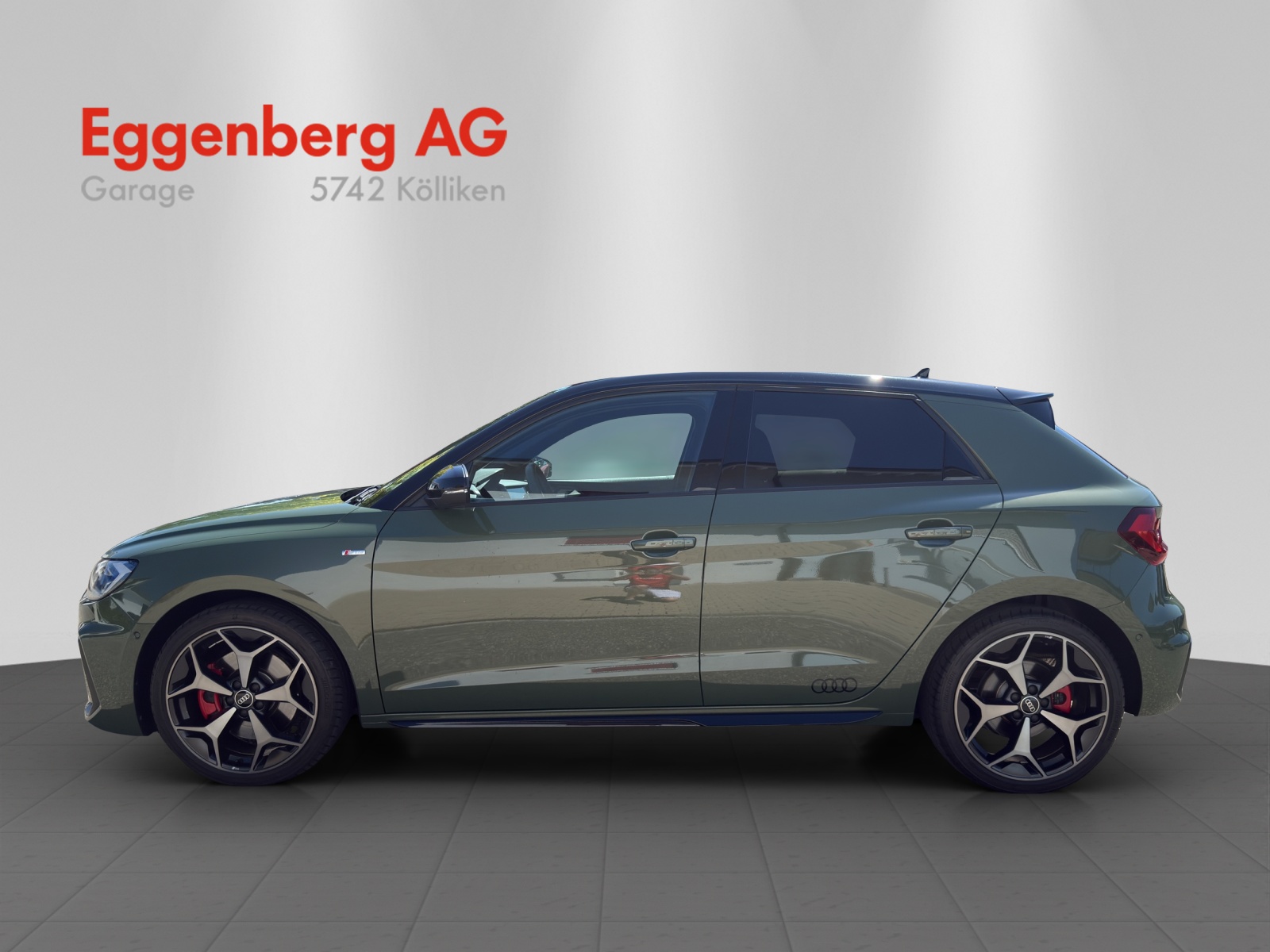 AUDI A1 Sportback 40 TFSI S Line S-tronic, districtgrün met.-image-1