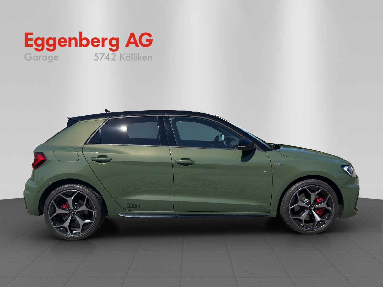 AUDI A1 Sportback 40 TFSI S Line S-tronic, districtgrün met.-image-5