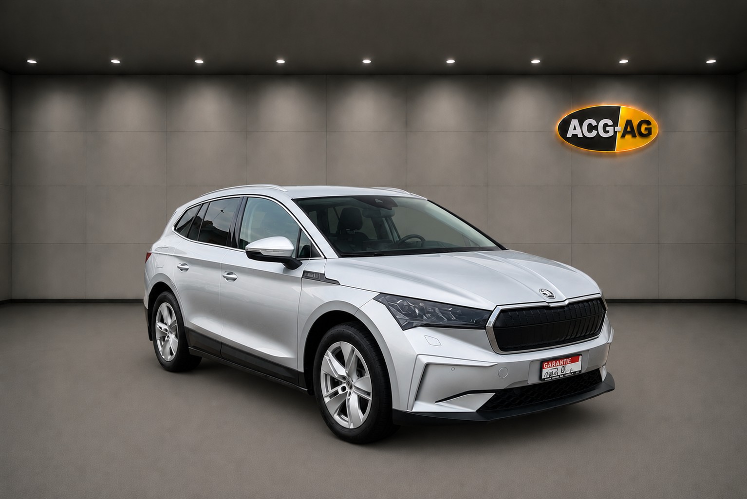 SKODA Enyaq iV 80 ** SoH werth 97% ** Teil-Leder ** Gr-Navi ** RF-Kamera ** Virtual Cockpit ** Neues Modell 2023 **-image-0