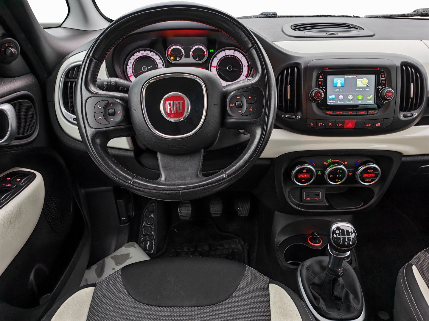 FIAT 500L 1.4 TB 16V Lounge – 120 ch – GPS tactile, jantes 17" [Expertisé + Garantie 12 mois]-image-13