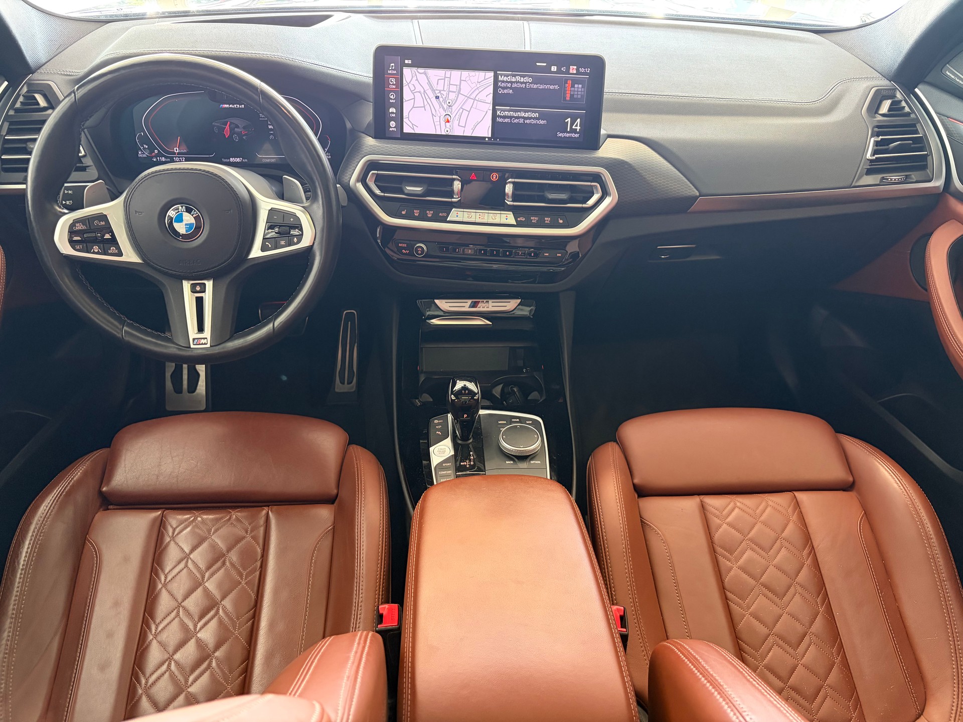 BMW X3 xDrive 48V M40d Individual | CH | Leder Braun | Pano | Driving Assist | HeadUp | Standheizung |-image-14