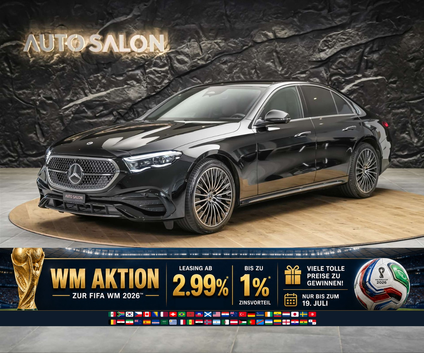 MERCEDES-BENZ E 200 AMG Line *Kühlergrill beleuchtet*Abstandsregler*Lenkradheizung*