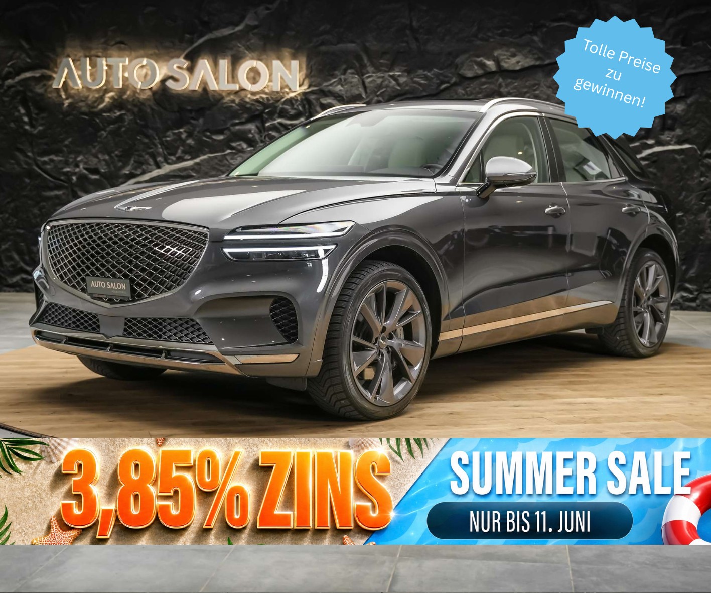 GENESIS GV70 2.5 TGDI Luxury AT8 AWD *Panorama*Lexicon*Massage*Sitzlüftung*