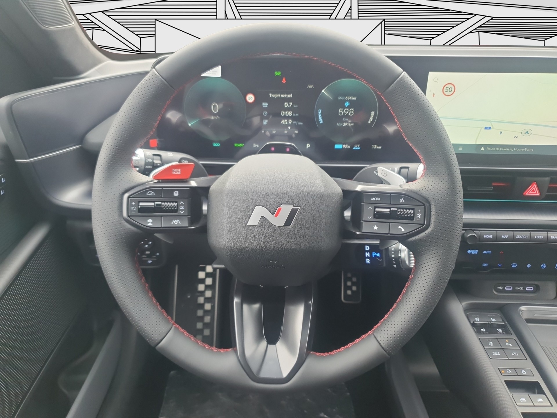 HYUNDAI Ioniq 6 N Line Sunroof 595 kms autonomie 4WD-image-9
