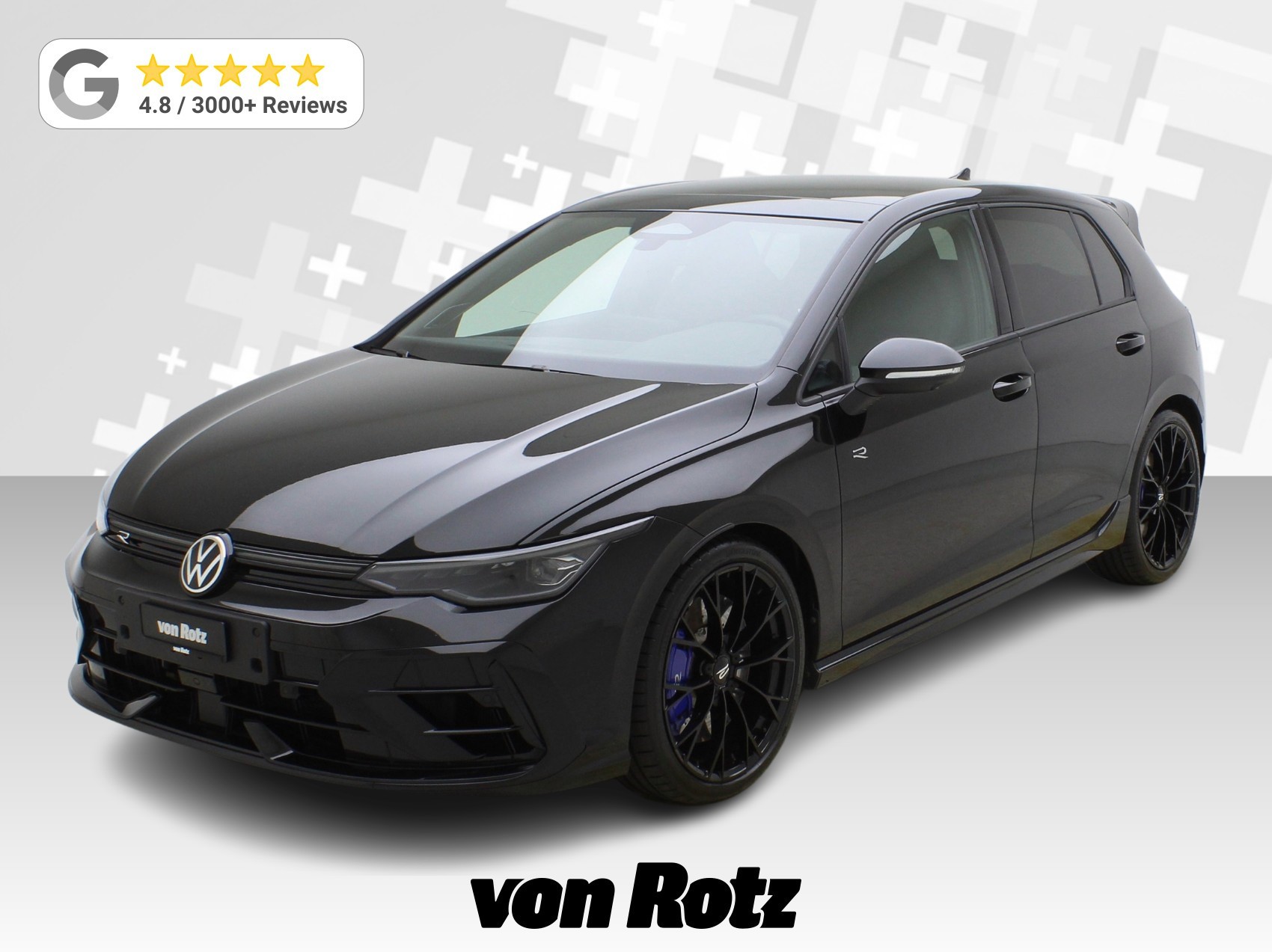 VW Golf 8.5 2.0 TSI DSG R Black Edition 4Motion **VW Werksgarantie bis 10/2030**-image-0