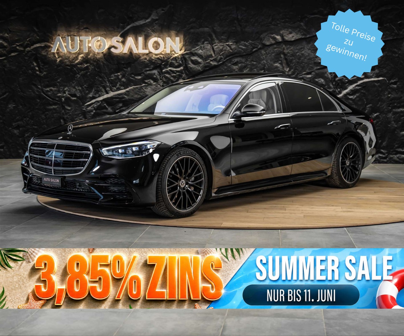 MERCEDES-BENZ S 500 L AMG Line 4matic *CH Auto*Panorama*Massage*-image-0