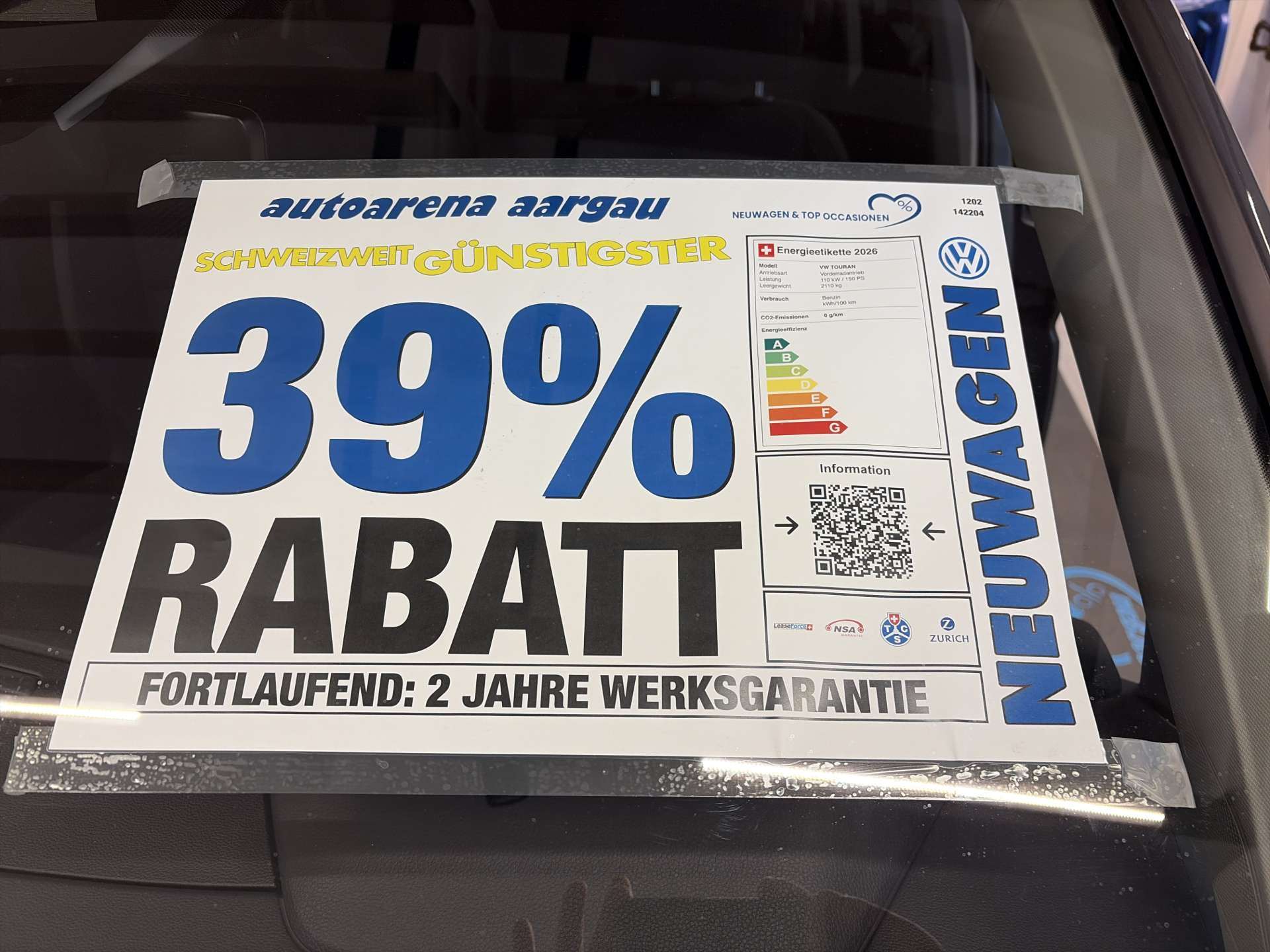 VW Touran 1.5 TSi EVO Comfortline Edition DSG-Automat 7-Plätzer-image-3