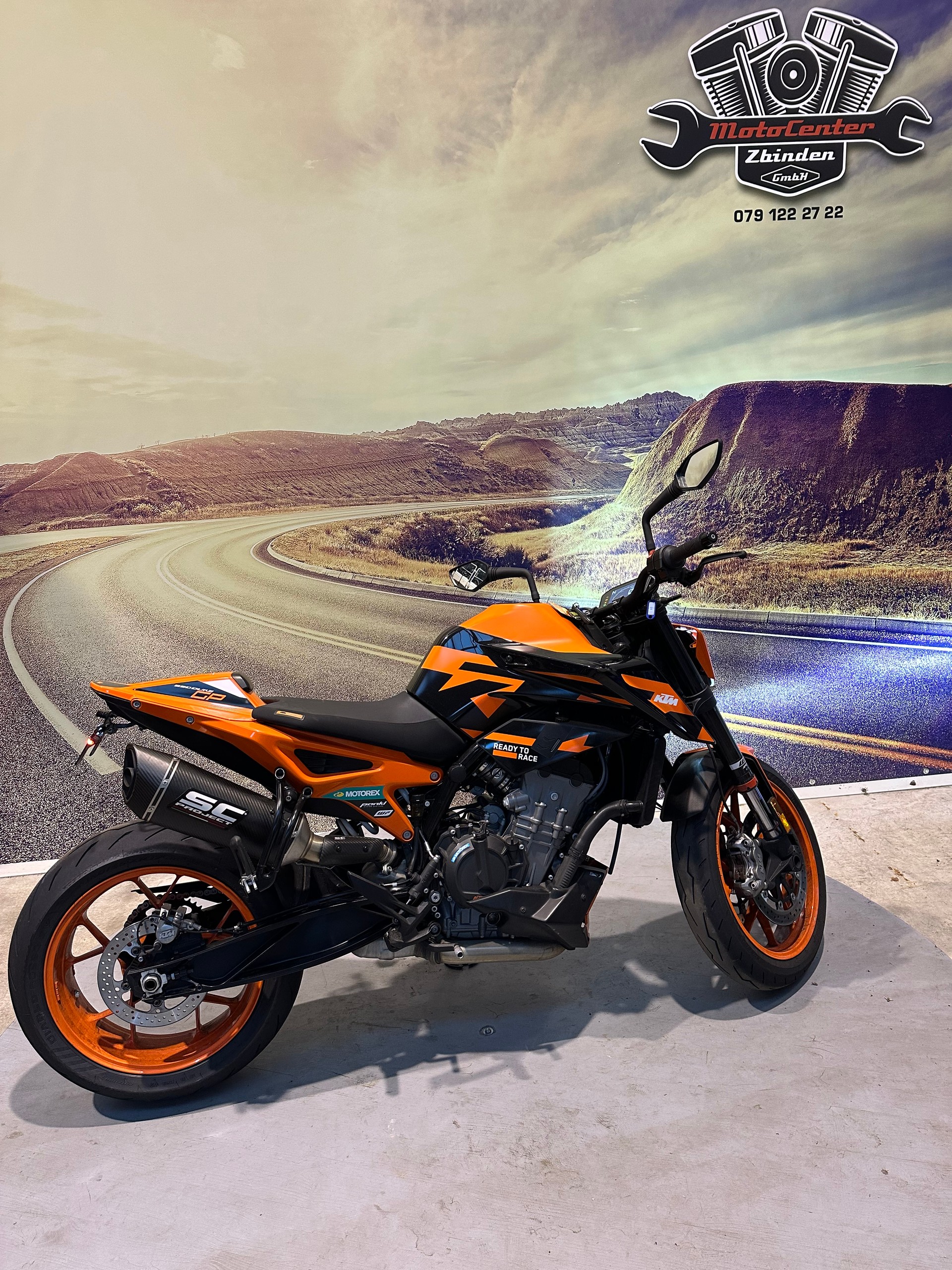 KTM 890 Duke GP SC Project