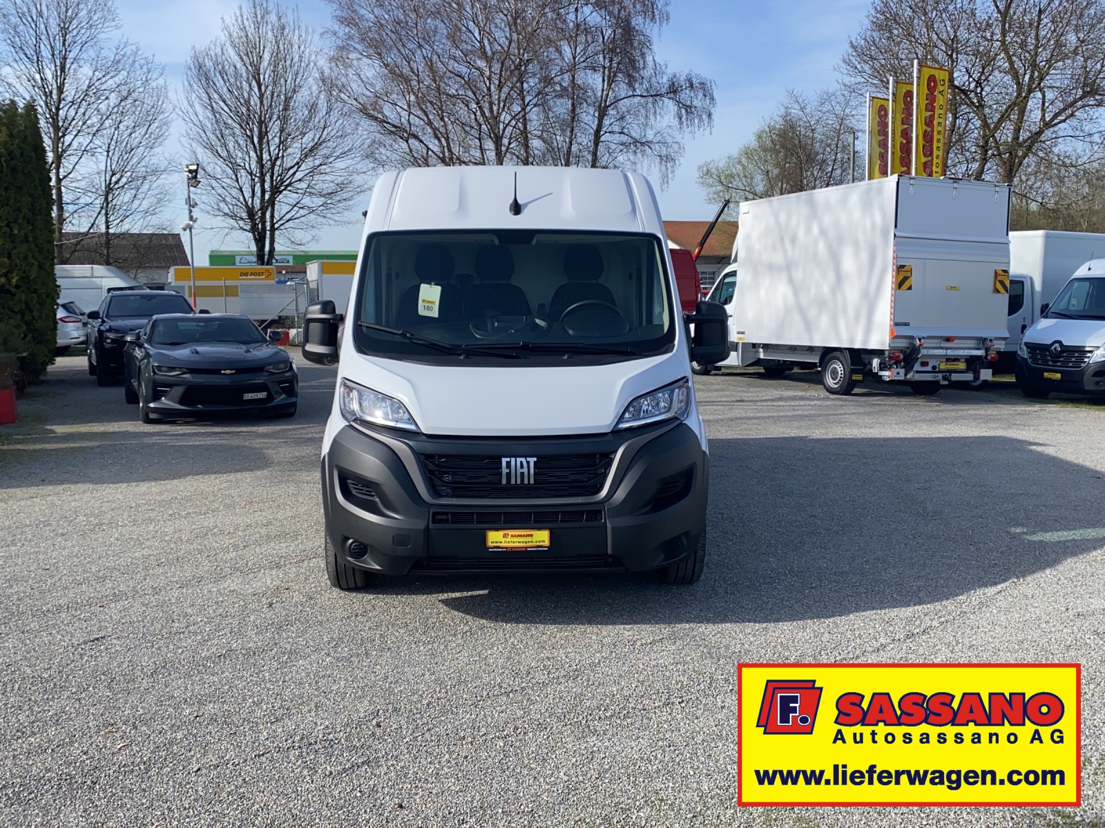 FIAT Ducato 35 L3H2 Kastenwagen mit Mammut Hebebühne-image-8