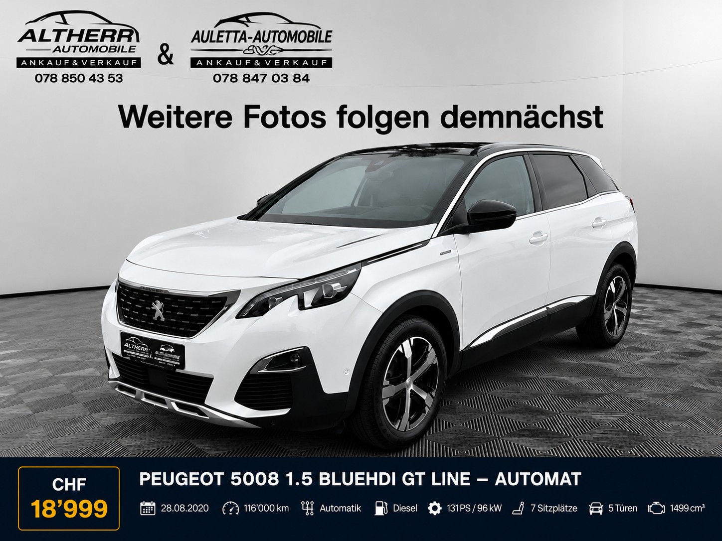 PEUGEOT 5008 1.5 BlueHDi GT Line EAT-image-1