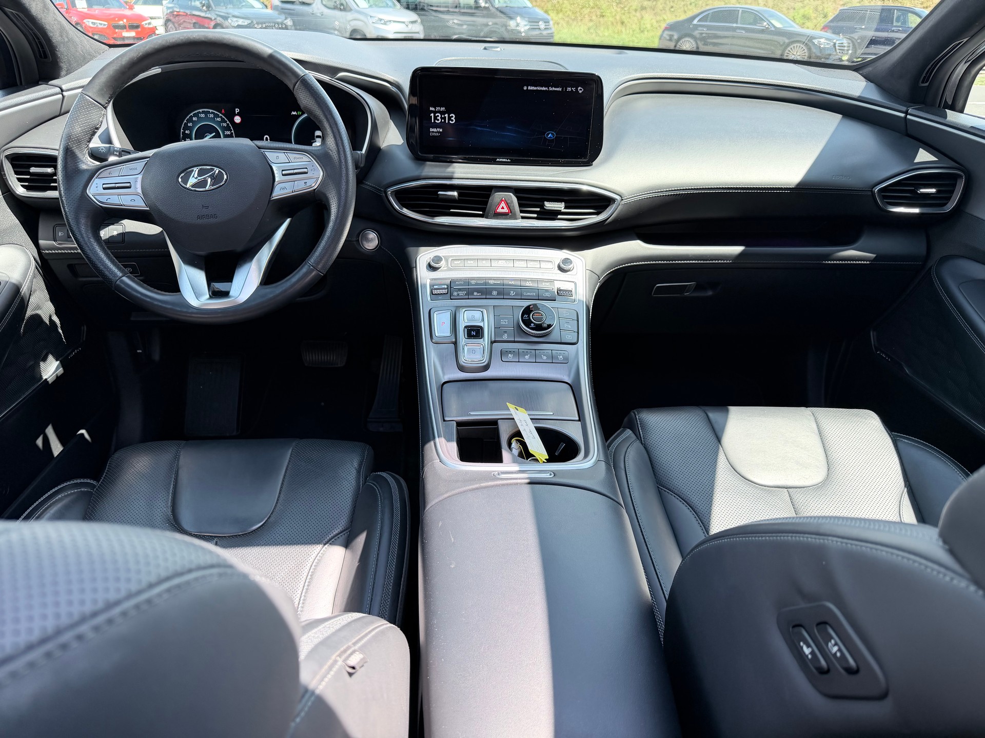 HYUNDAI Santa Fe 1.6 T-GDi HEV Vertex 4WD Automatic+++7-PLÄTZER+++PANORAMADACH+++-image-9