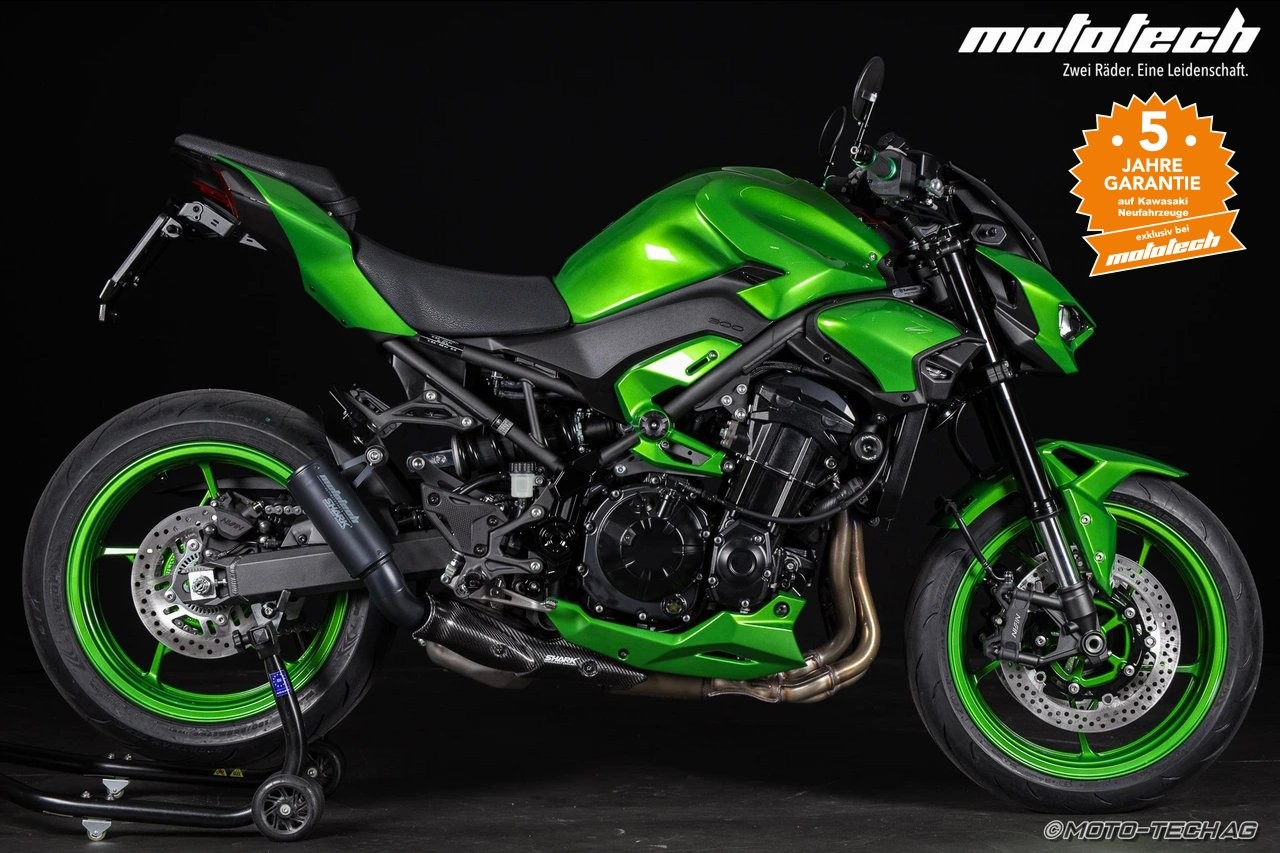 KAWASAKI Z 900 MY25 STAGE 1 (35kW) Candygreen