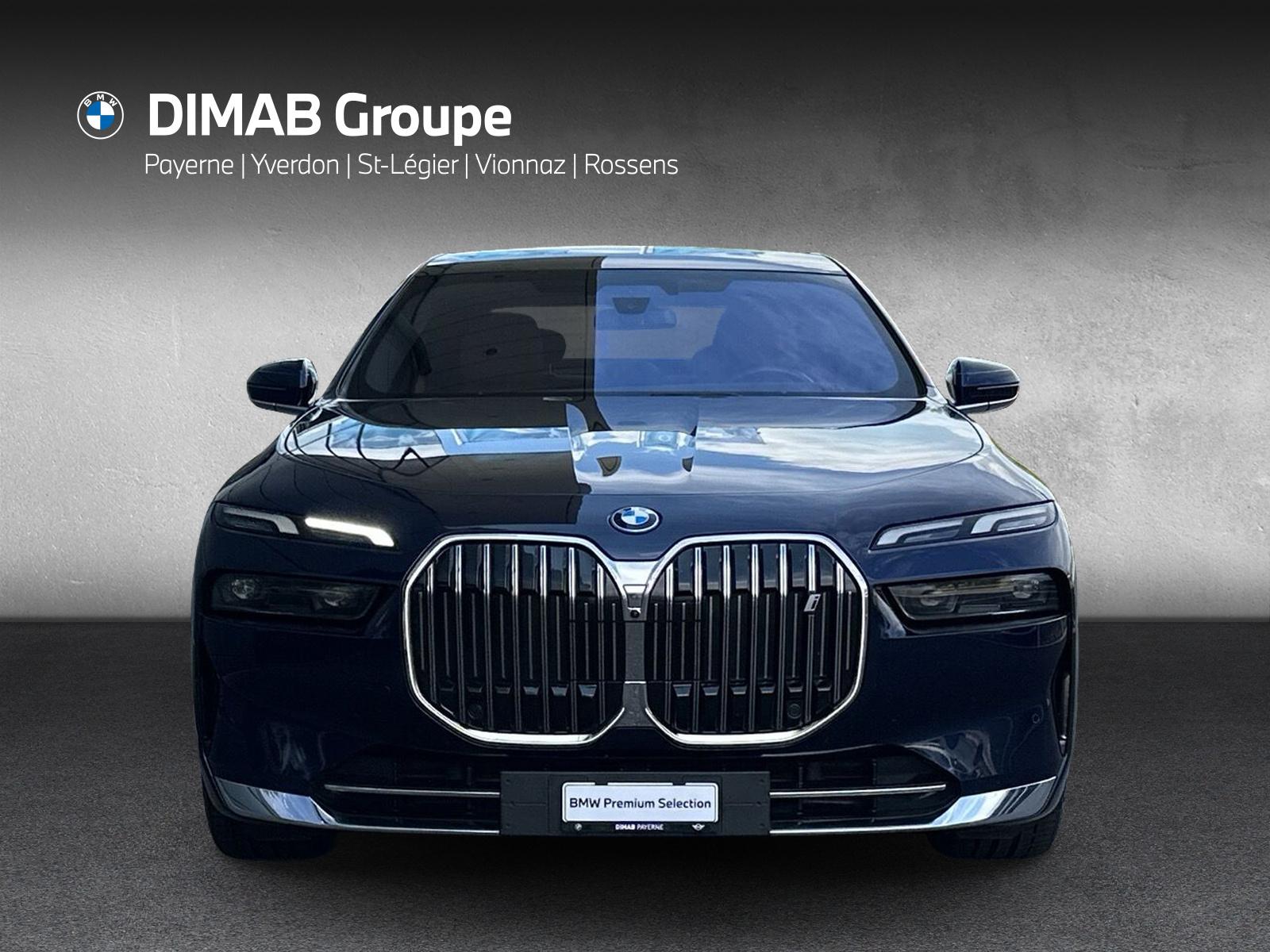 BMW i7 xDrive60 (CH) AHK * TansanitBlau Mét * SOH TEST 96%-image-8