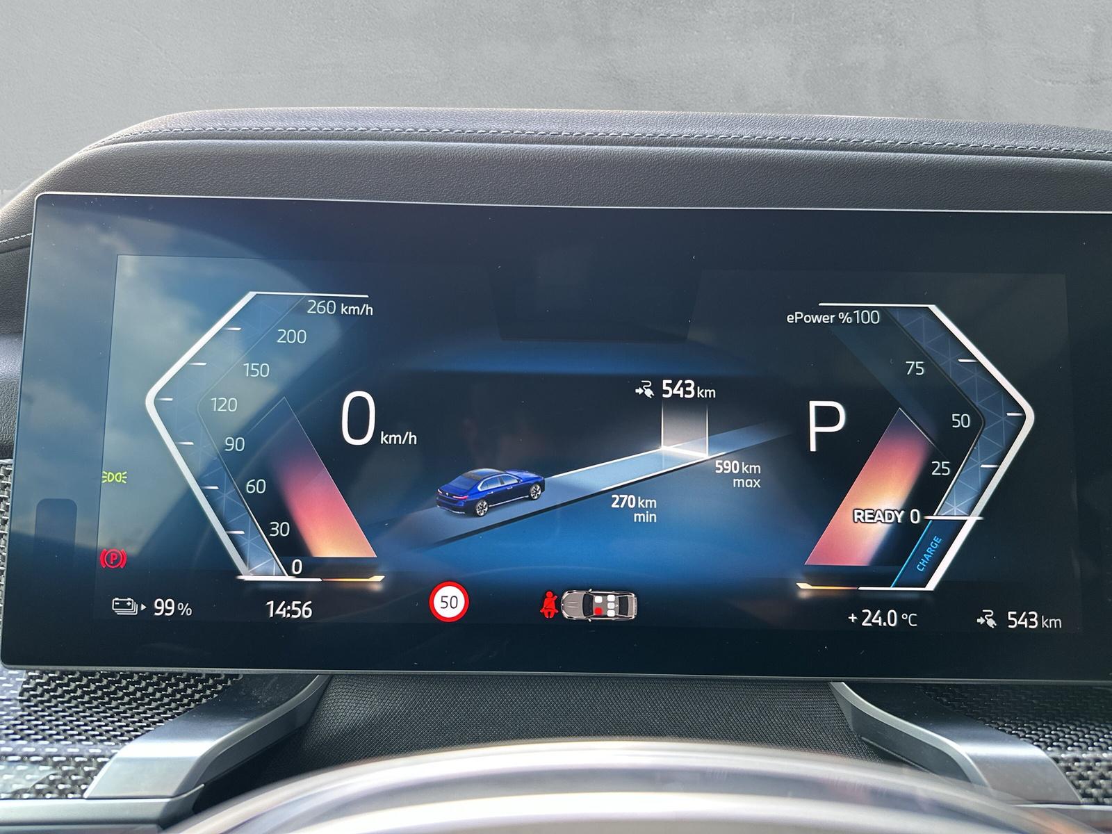 BMW i7 xDrive60 (CH) AHK * TansanitBlau Mét * SOH TEST 96%-image-24