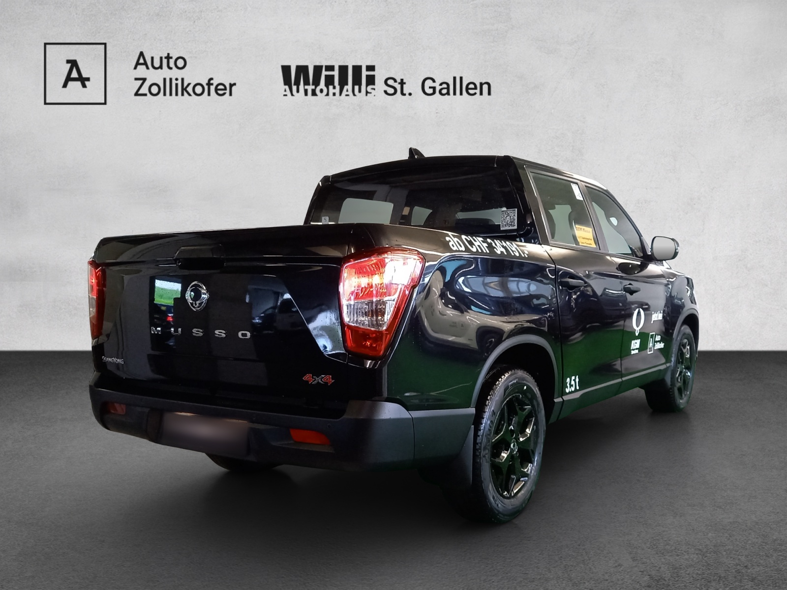 KGM-SsangYong Musso 2.2 e-XDI Blackline-image-4
