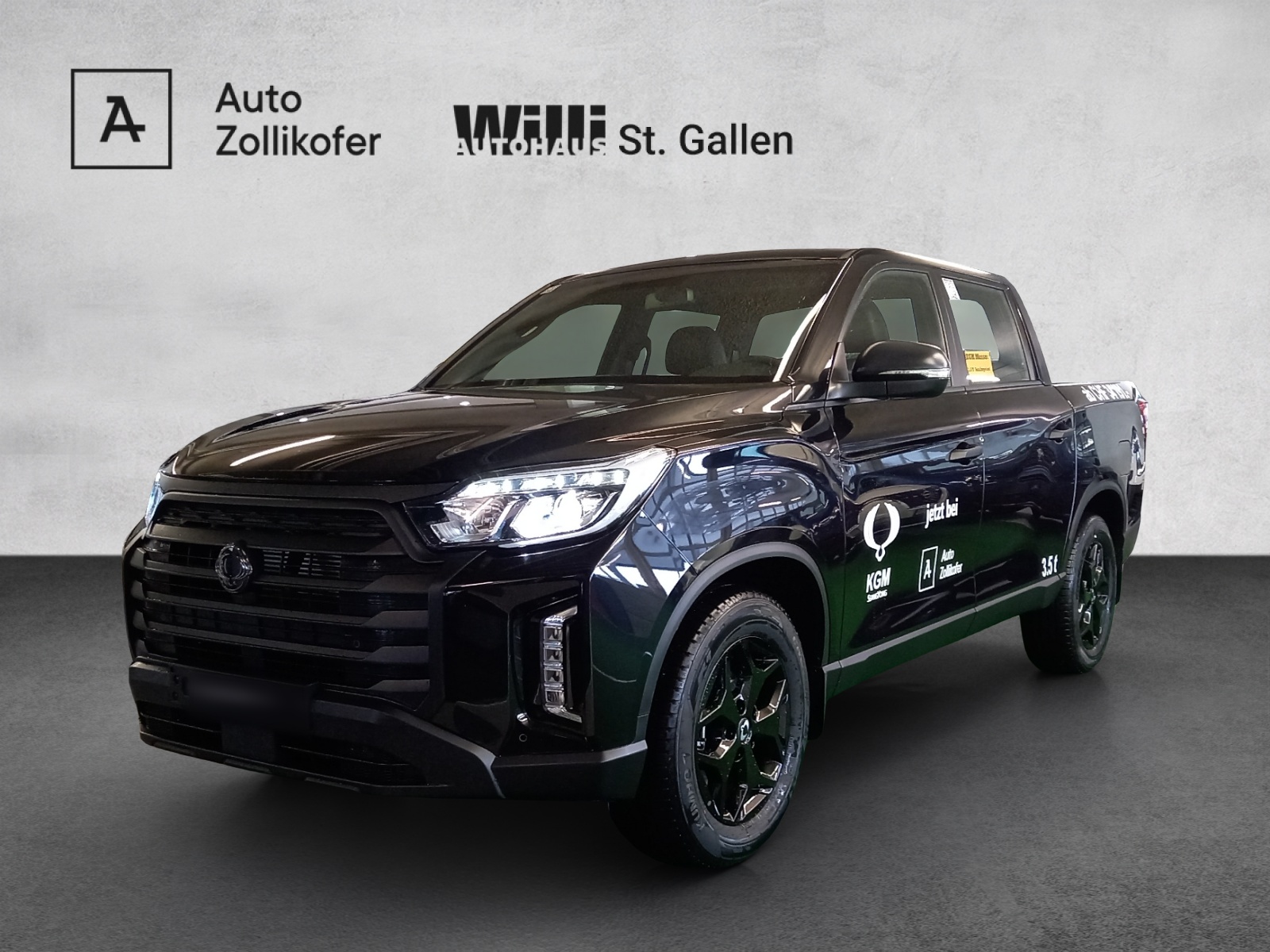 KGM-SsangYong Musso 2.2 e-XDI Blackline-image-0