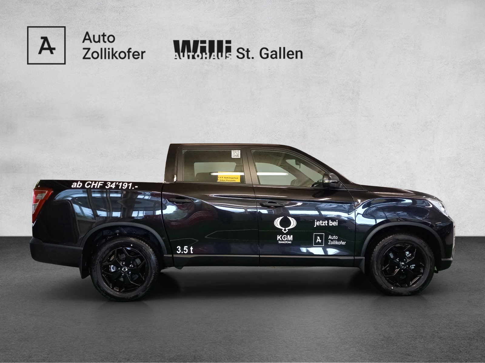 KGM-SsangYong Musso 2.2 e-XDI Blackline-image-6