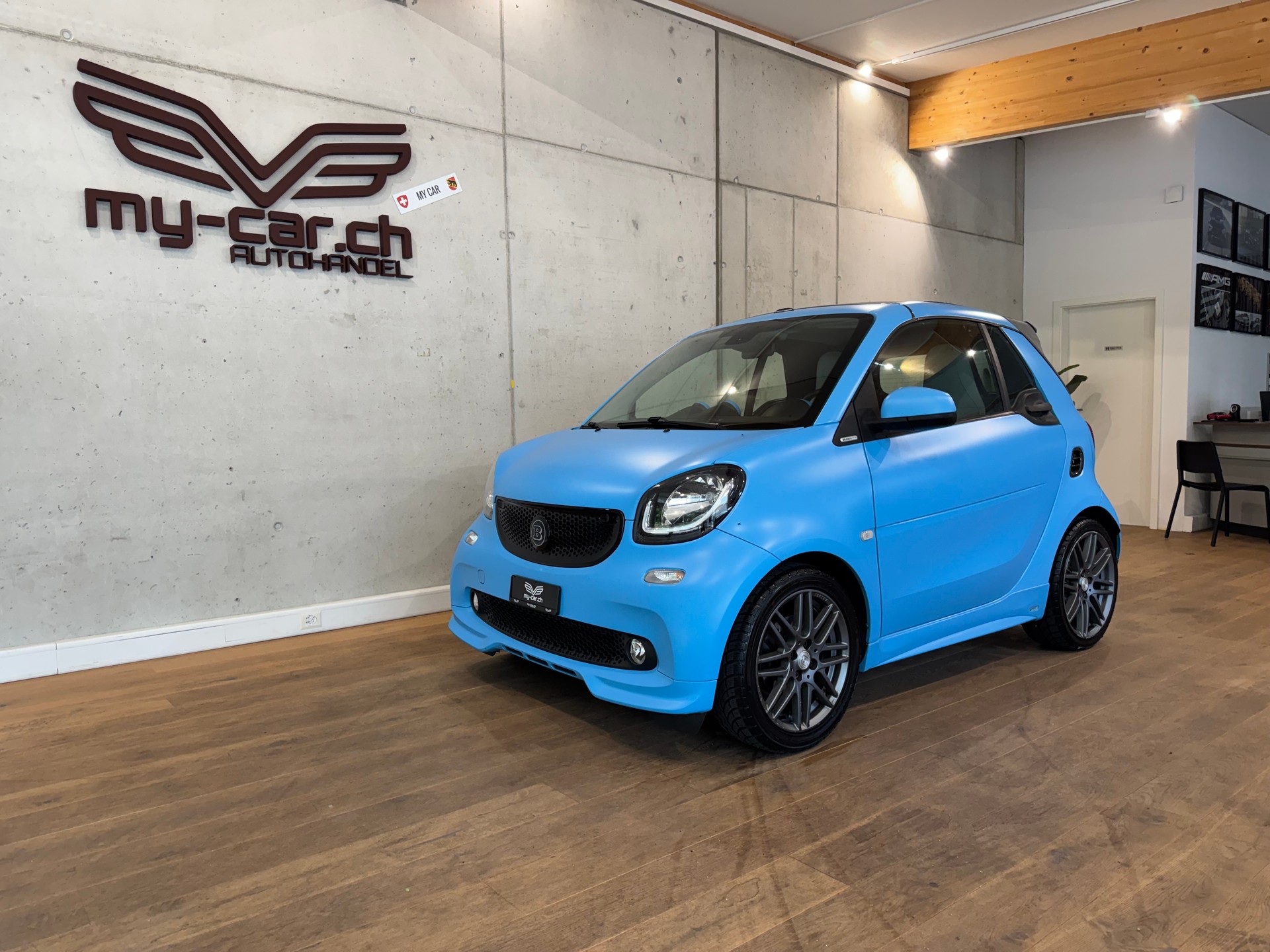 SMART fortwo Cabrio *BRABUS Edition Tailor Made* twinmatic || CH-FZG || LIMITIERT AUF 200 STK WELTWEIT-image-0