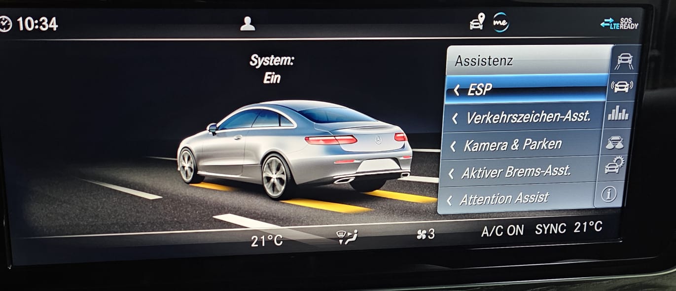 MERCEDES-BENZ E 220 d Coupé AMG Line 4 Matic 9G-Tronic-image-17