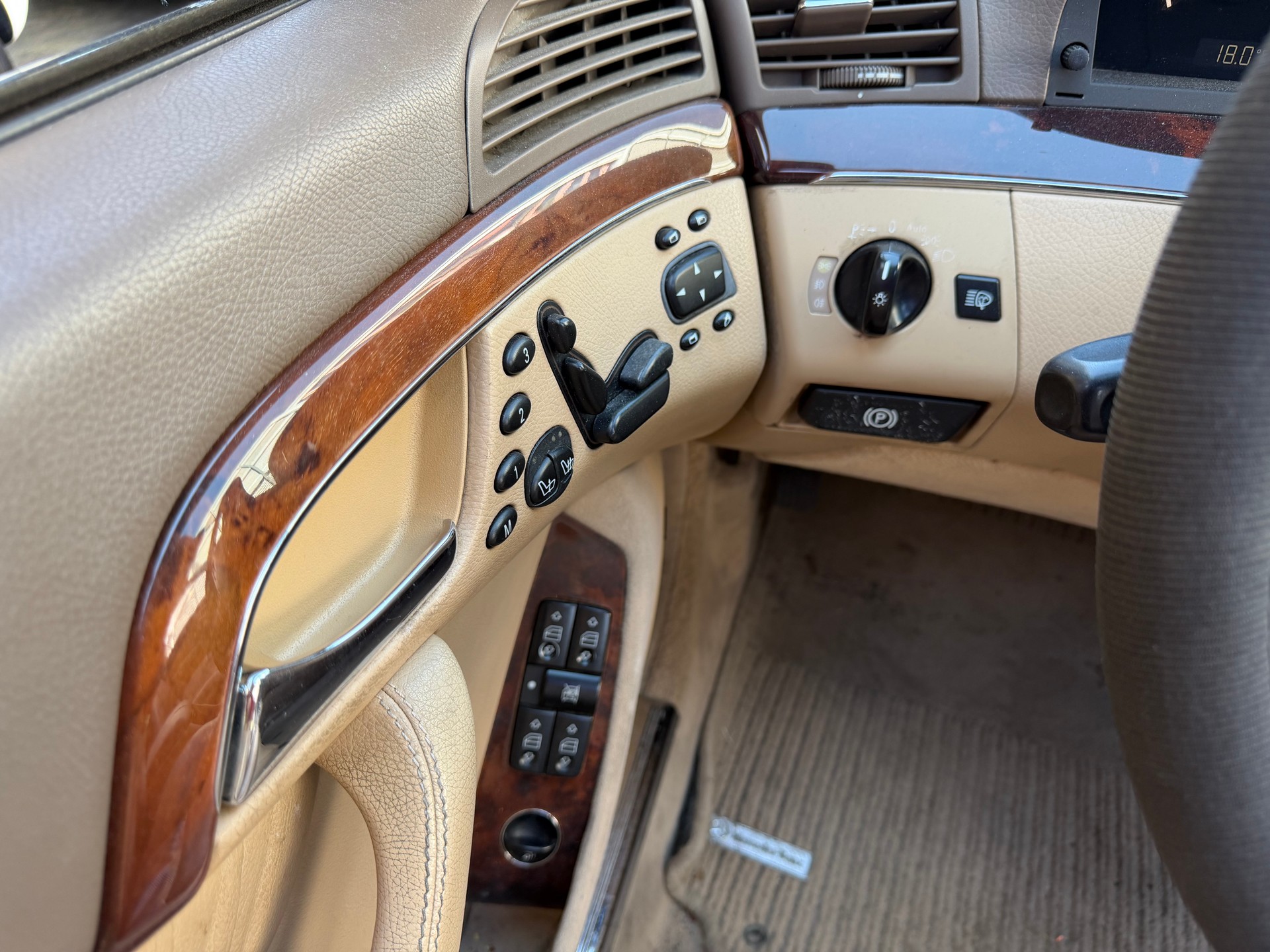 MERCEDES-BENZ MB-S 350 LANG. MFK 24.5.2023. VOLL OPTIONEN. EX ARZT WAGEN. LÄUFT GUT. VIELES NEU. NETTO PREIS 3900.--image-15