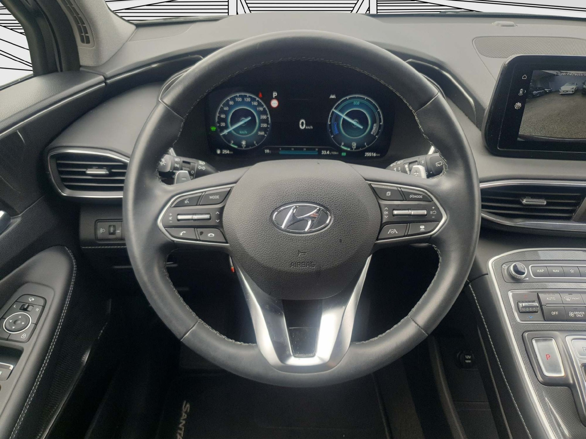 HYUNDAI Santa Fe 1.6 HEV Amplia Auto. 7 places-image-9