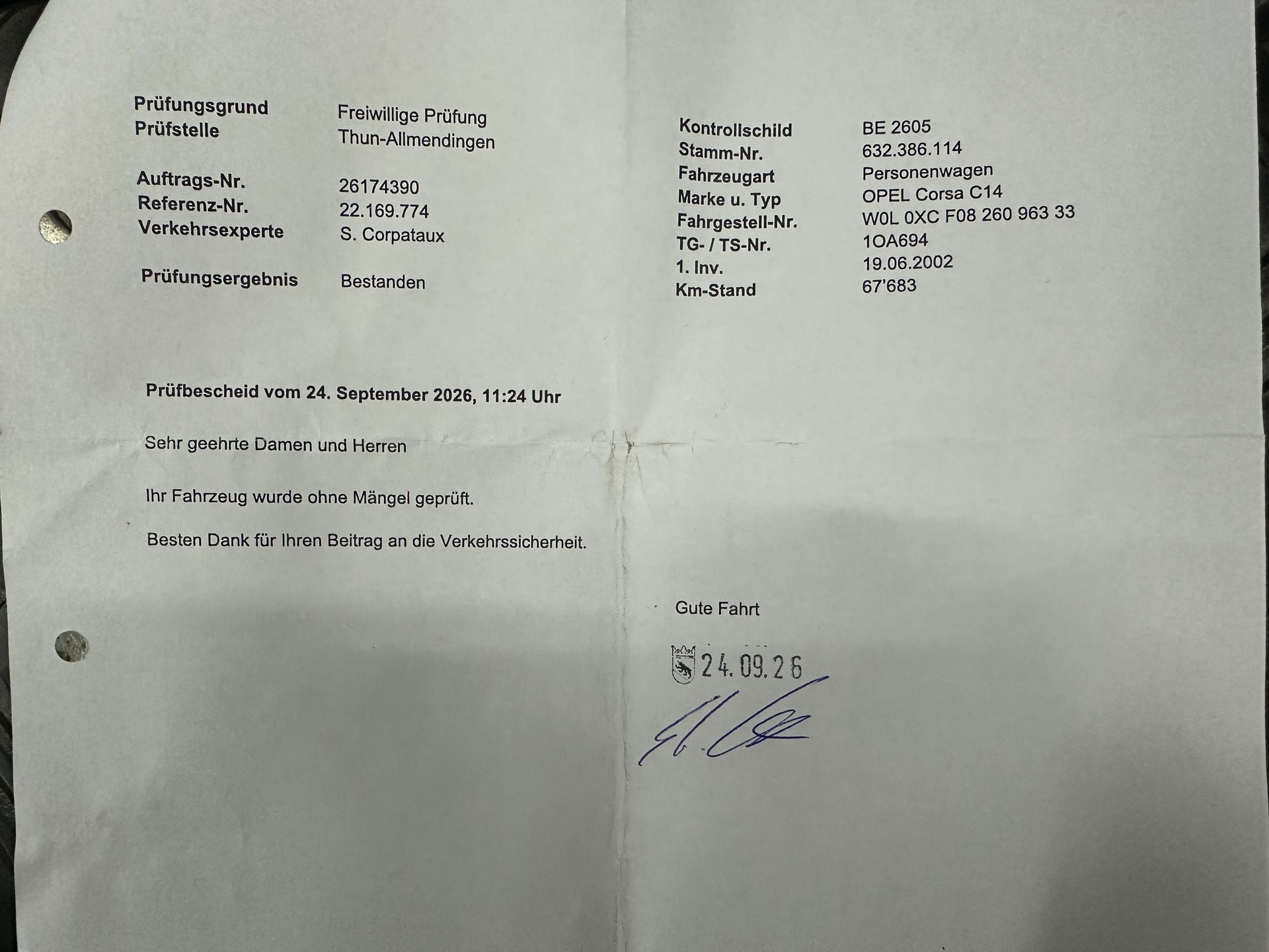 OPEL Corsa 1.4 16V Comfort Frisch ab MFK und Service-image-18