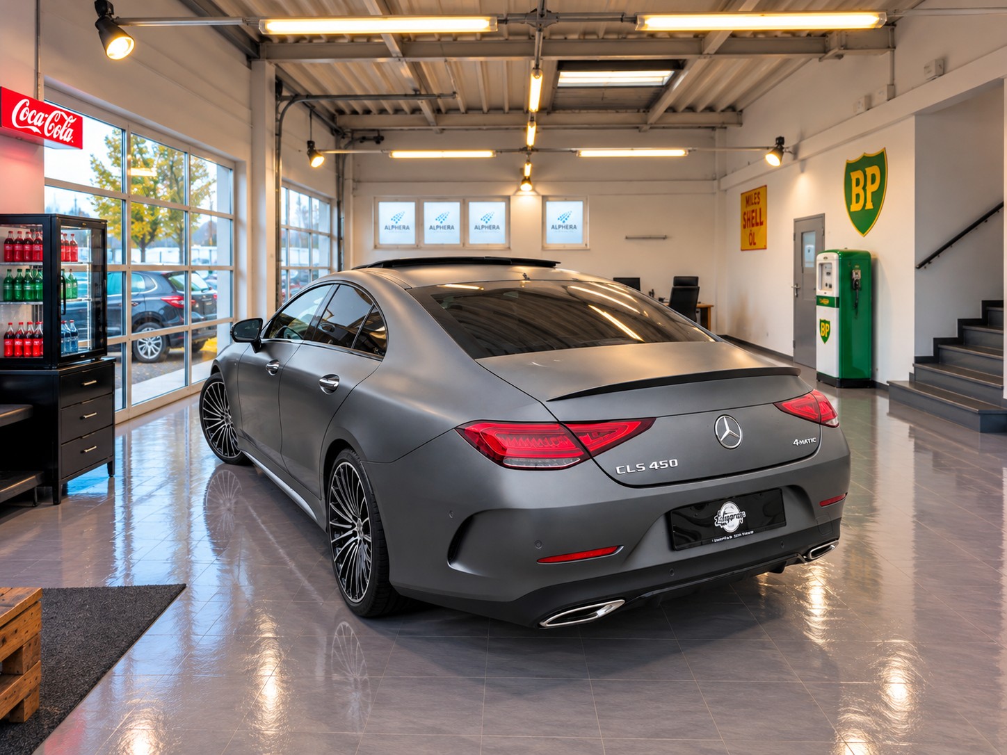 MERCEDES-BENZ CLS 450 V6 4Matic AMG Line 9G-Tronic + (CH Auto) Voll-Ausstattung Facelift Modell-image-4