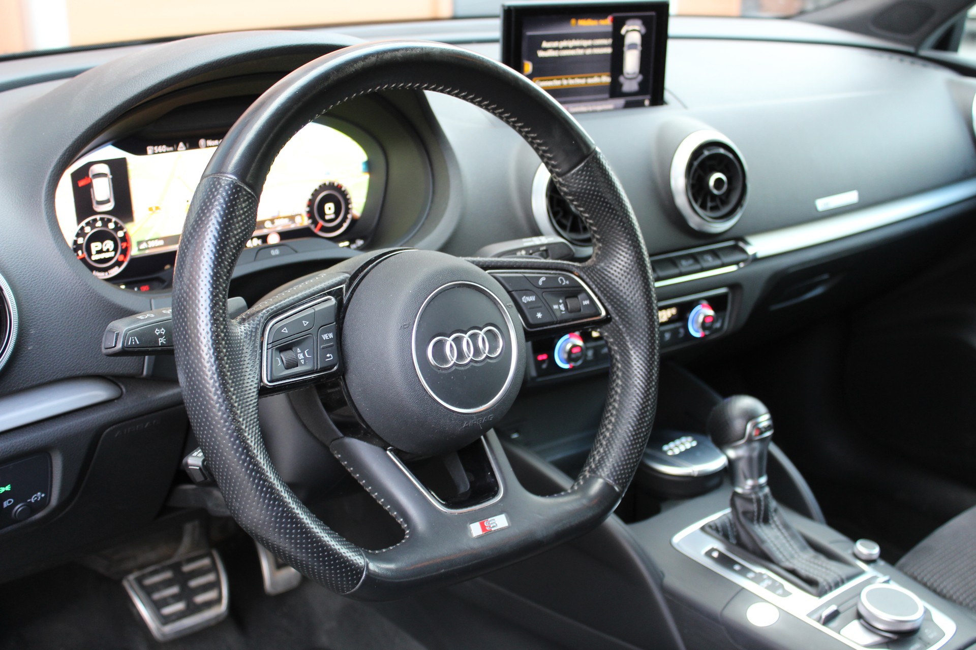 AUDI A3 Sportback 1.4 TFSI Sport S-tronic ABT 180' - "Pack S-Line Intér & Extér * ABT 180' * Virtual Cockpit * Audi Sound System"-image-9