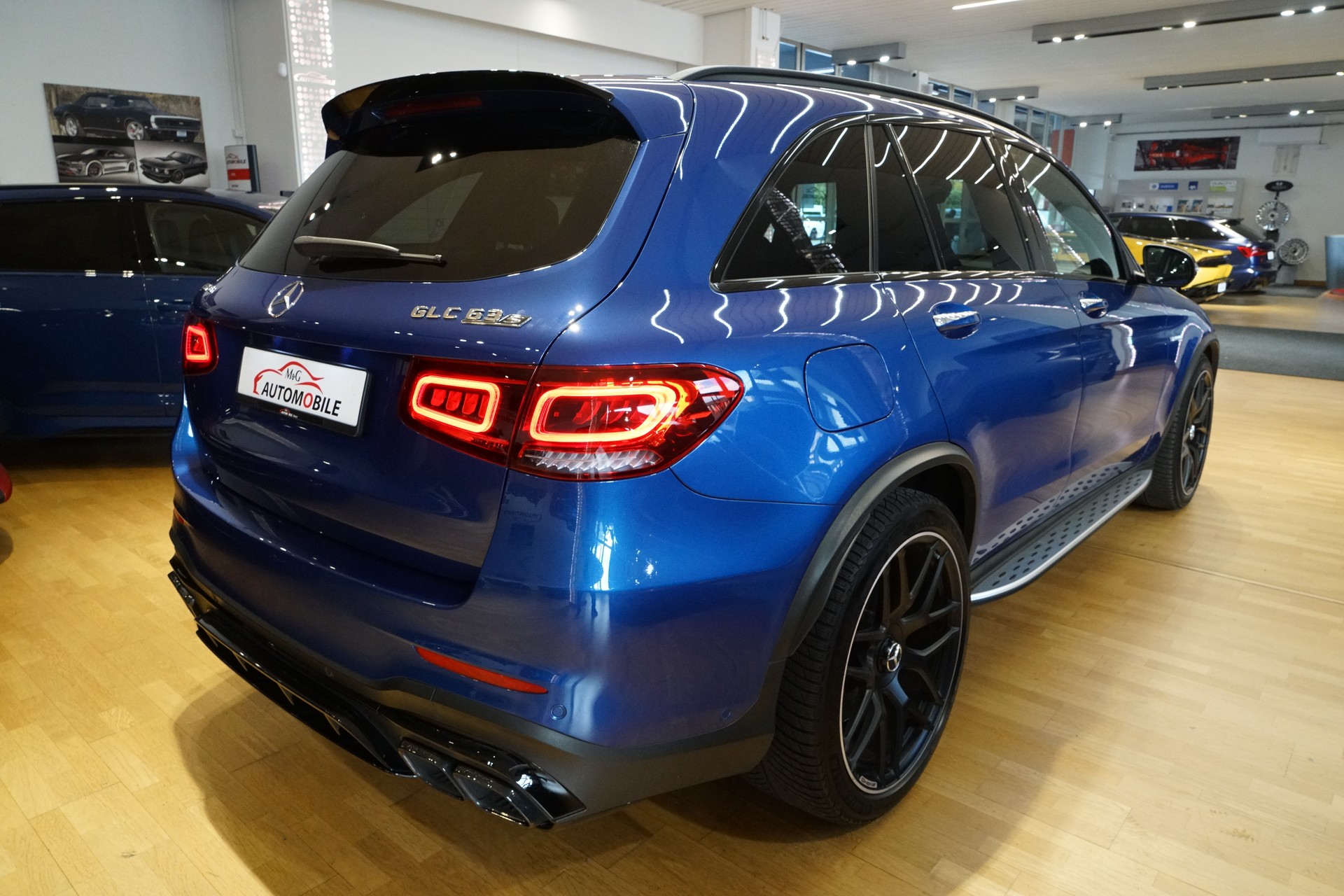 MERCEDES-BENZ GLC 63 S AMG 4Matic 9G-Tronic Spectral Blue-image-7