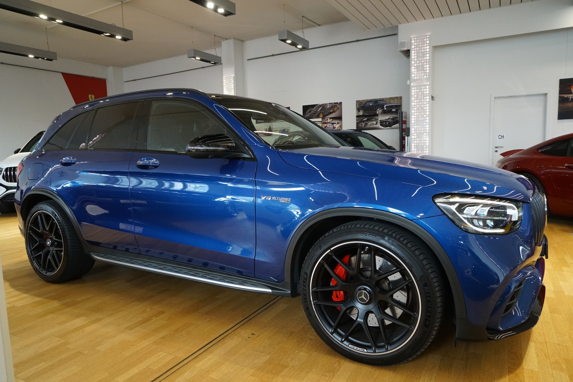 MERCEDES-BENZ GLC 63 S AMG 4Matic 9G-Tronic Spectral Blue-image-9