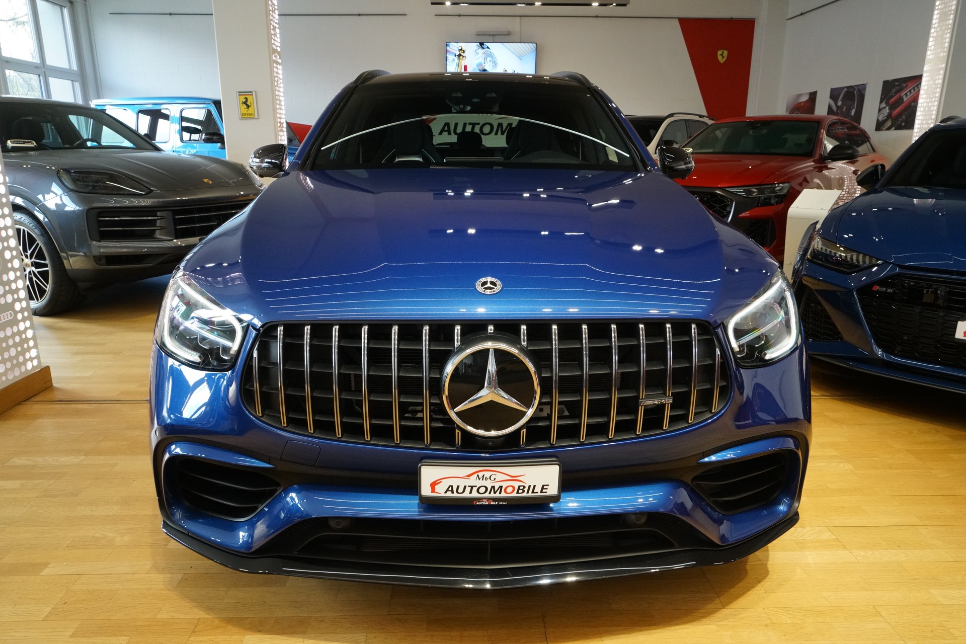 MERCEDES-BENZ GLC 63 S AMG 4Matic 9G-Tronic Spectral Blue-showroom-element-1