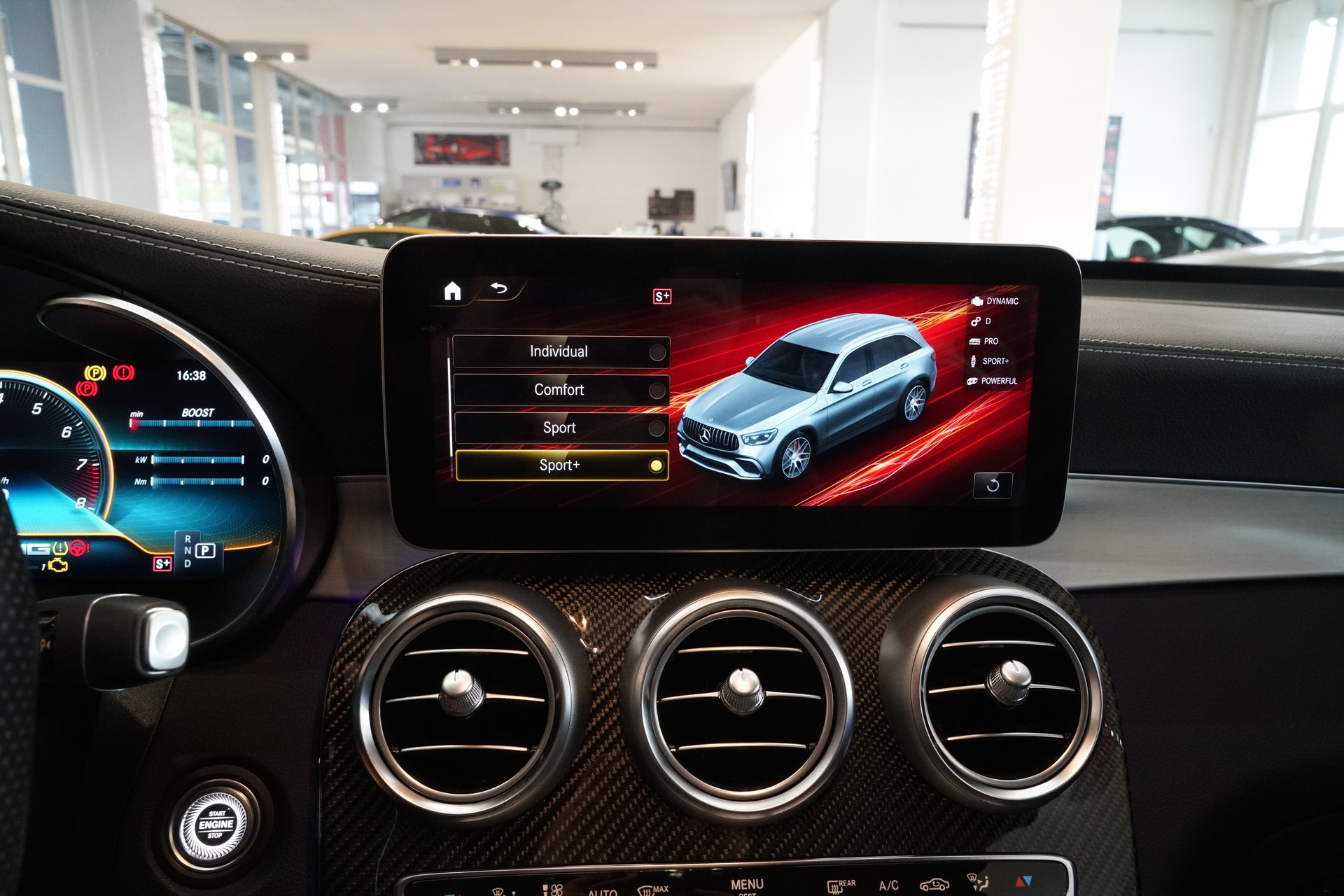 MERCEDES-BENZ GLC 63 S AMG 4Matic 9G-Tronic Spectral Blue-image-20
