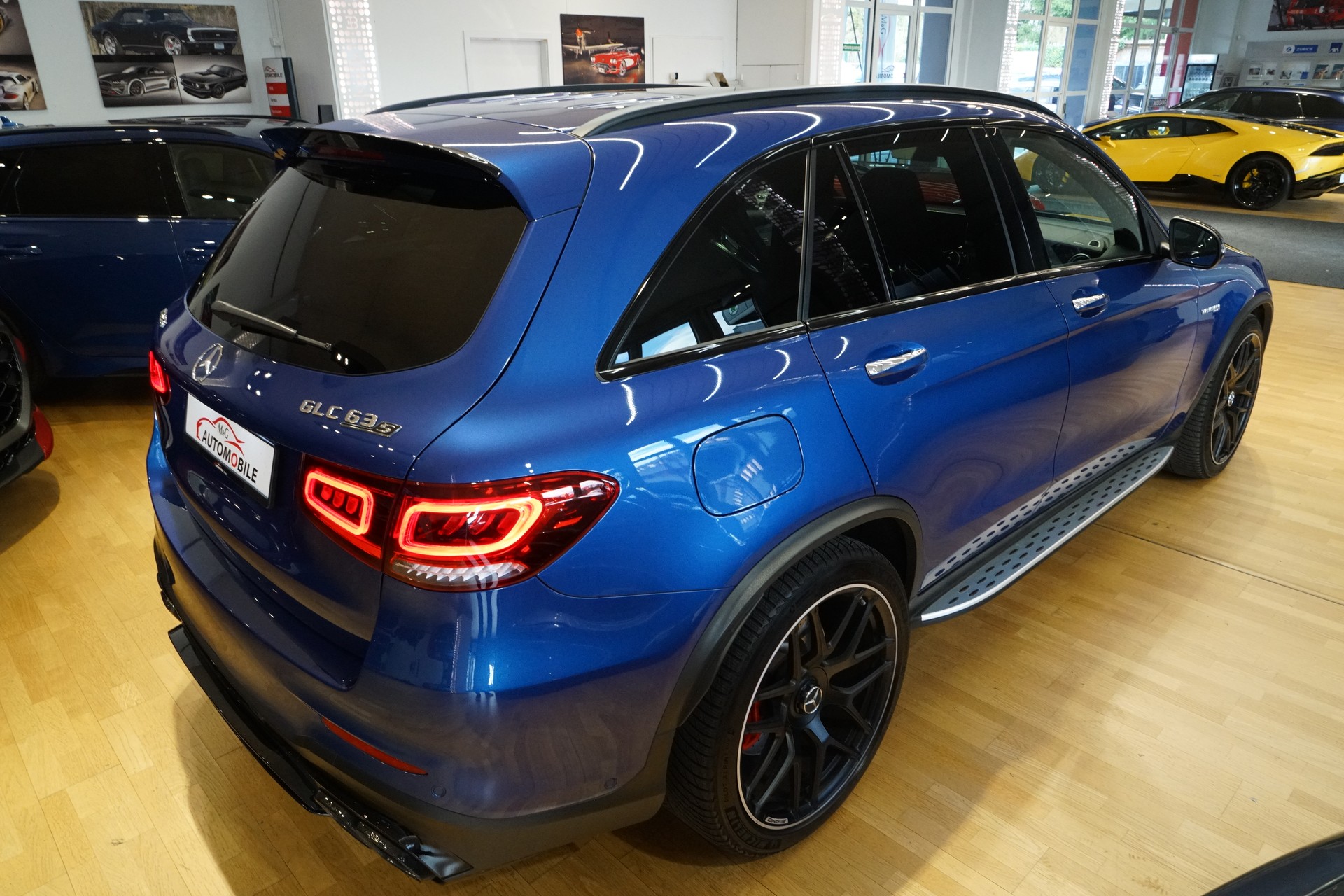 MERCEDES-BENZ GLC 63 S AMG 4Matic 9G-Tronic Spectral Blue-image-8