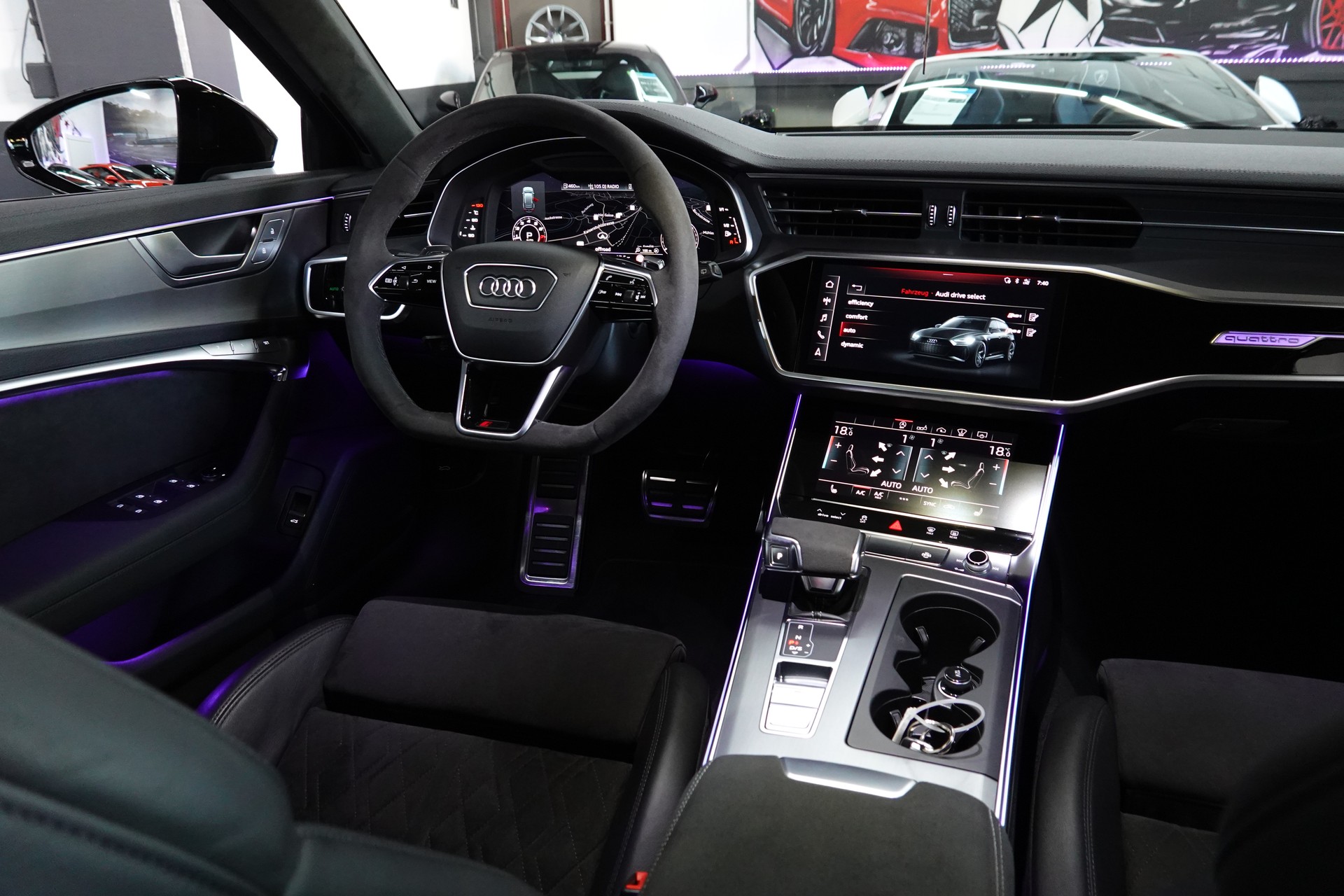 AUDI RS6 AVANT 4.0 TFSI V8 QUATTRO BLUE MET.-image-49