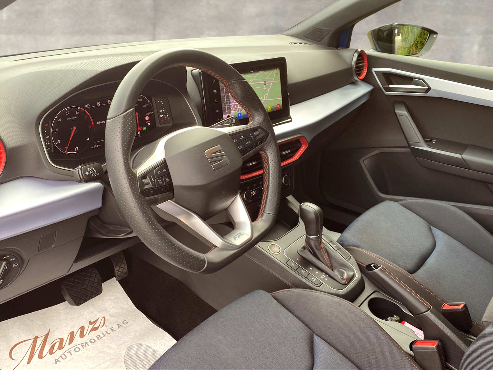 SEAT Ibiza 1.0 EcoTSI 110PS FR DSG Top-Ausstattung **Saphirblau-Metallic**-image-6