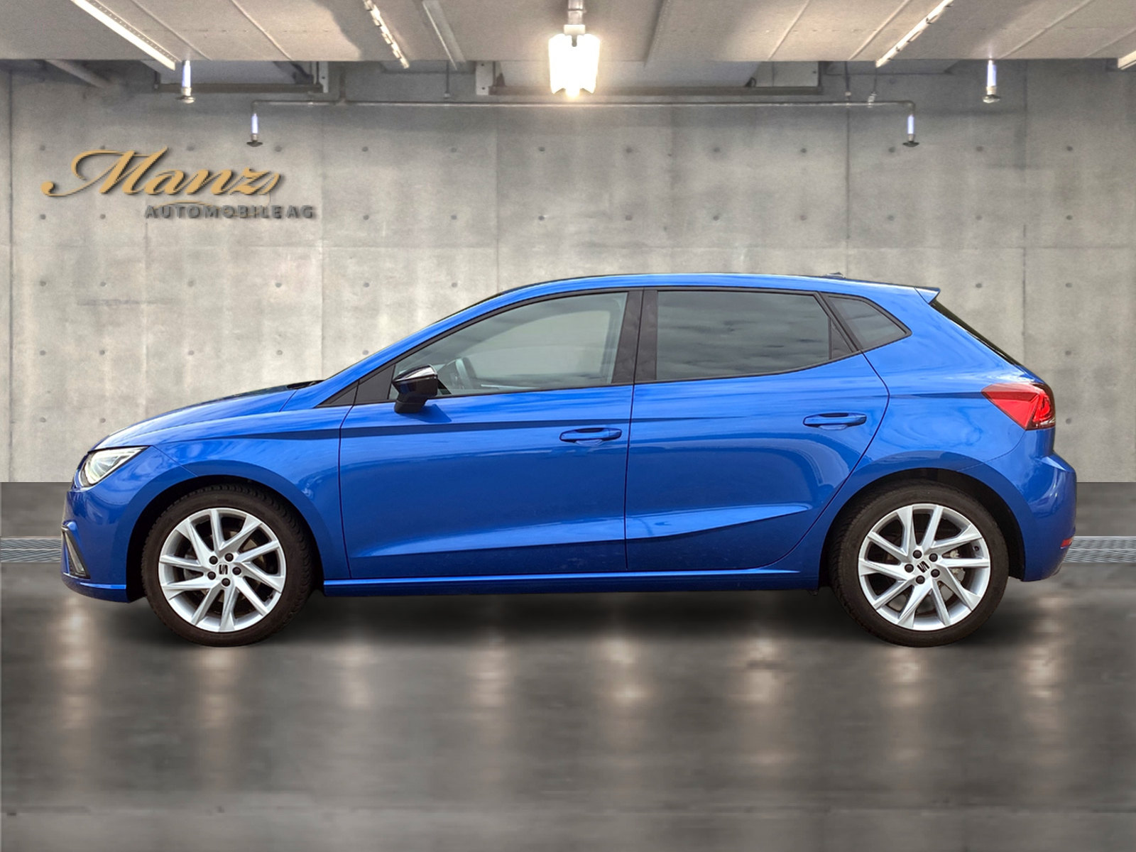 SEAT Ibiza 1.0 EcoTSI 110PS FR DSG Top-Ausstattung **Saphirblau-Metallic**-image-1