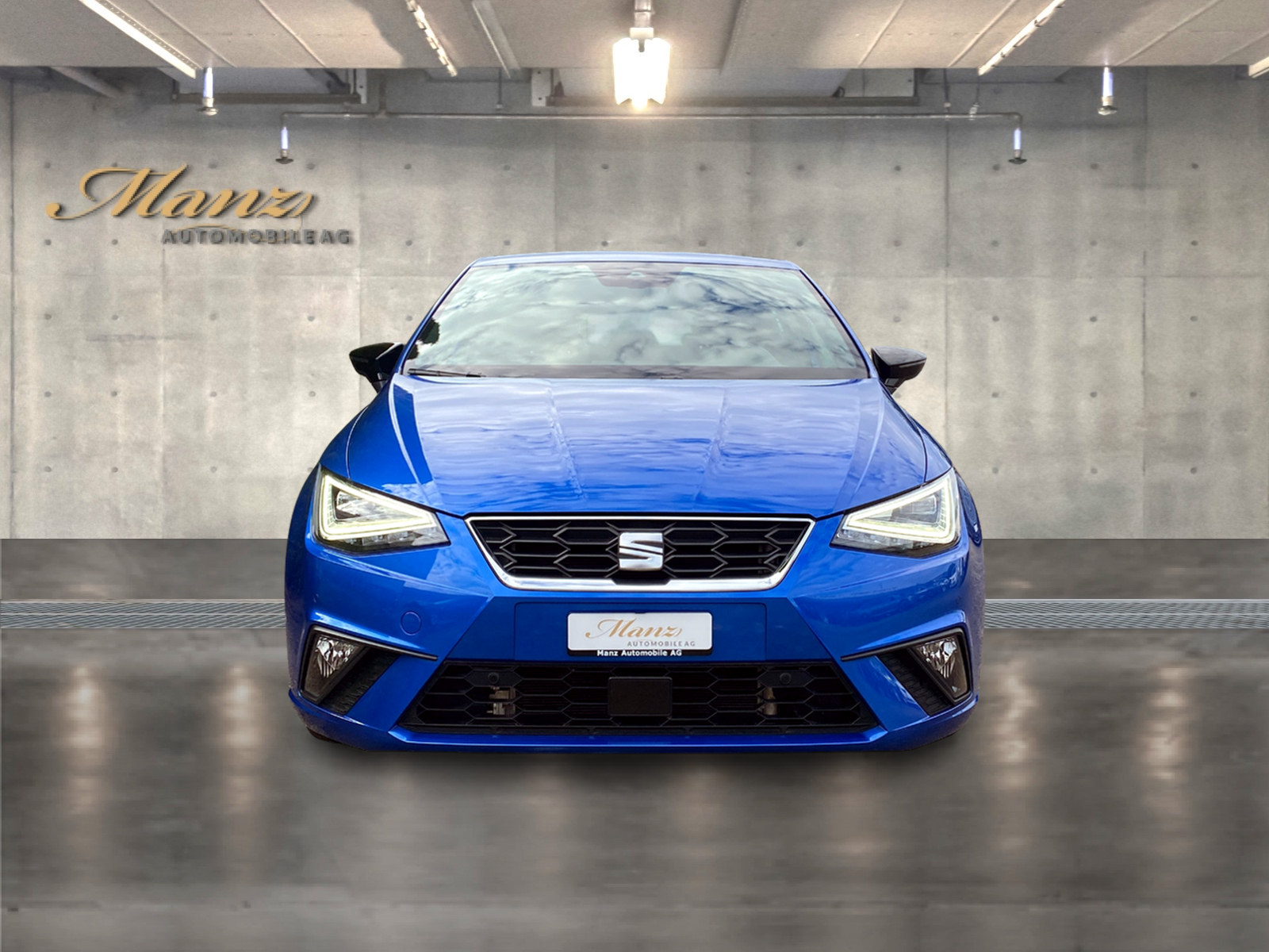 SEAT Ibiza 1.0 EcoTSI 110PS FR DSG Top-Ausstattung **Saphirblau-Metallic**-image-3