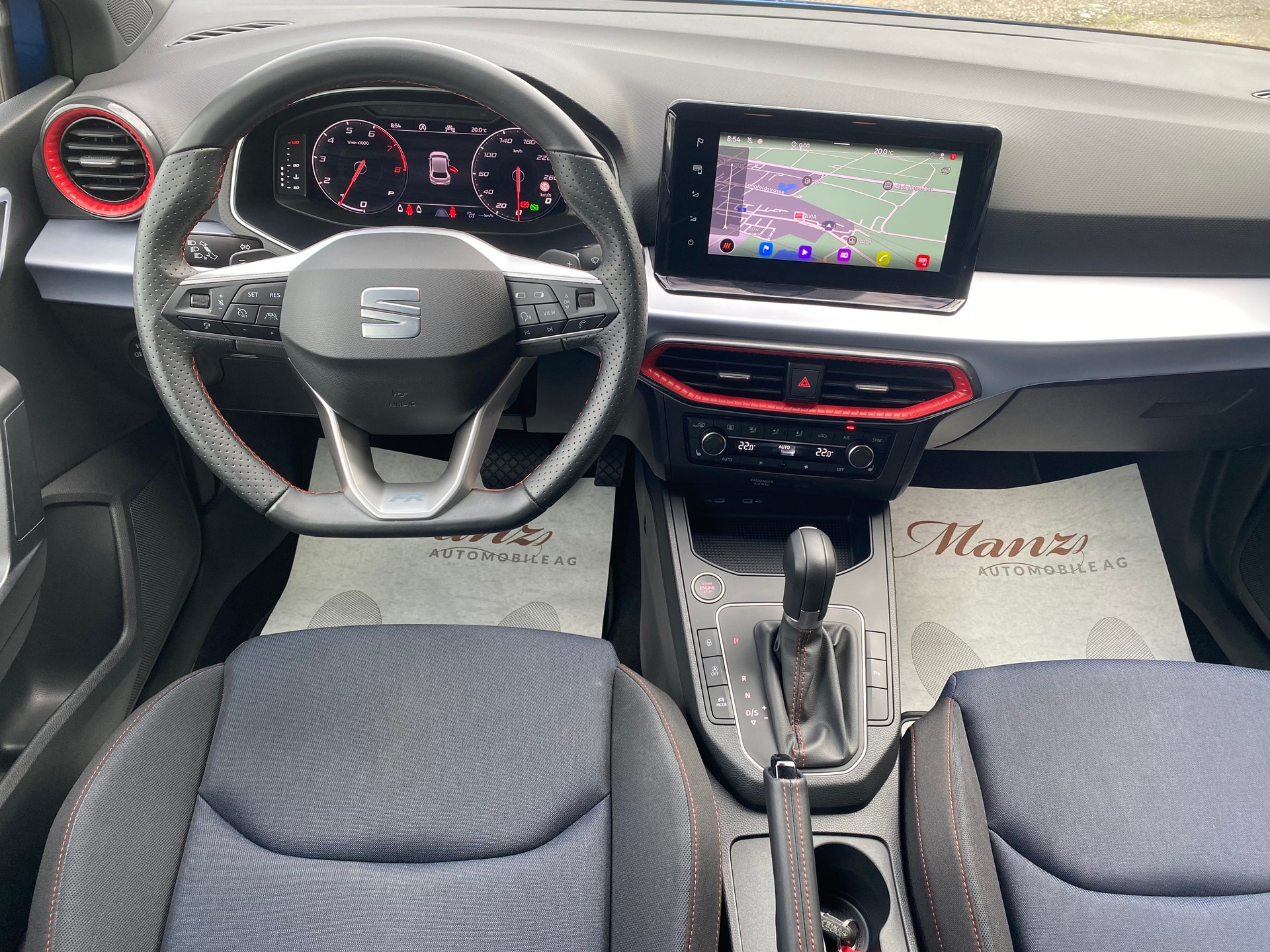SEAT Ibiza 1.0 EcoTSI 110PS FR DSG Top-Ausstattung **Saphirblau-Metallic**-image-10